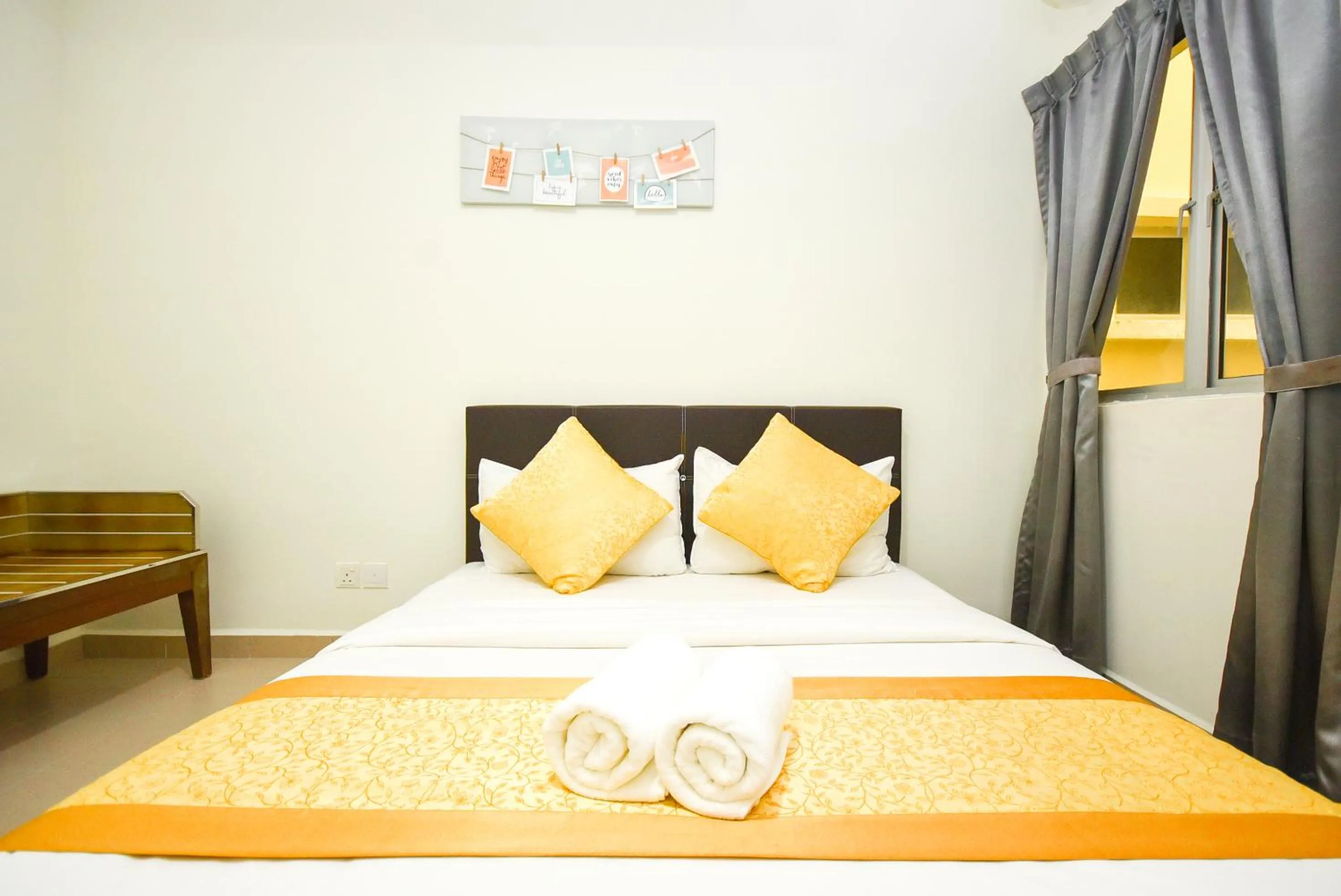 Bed in Tiara Desaru Seaview Residence