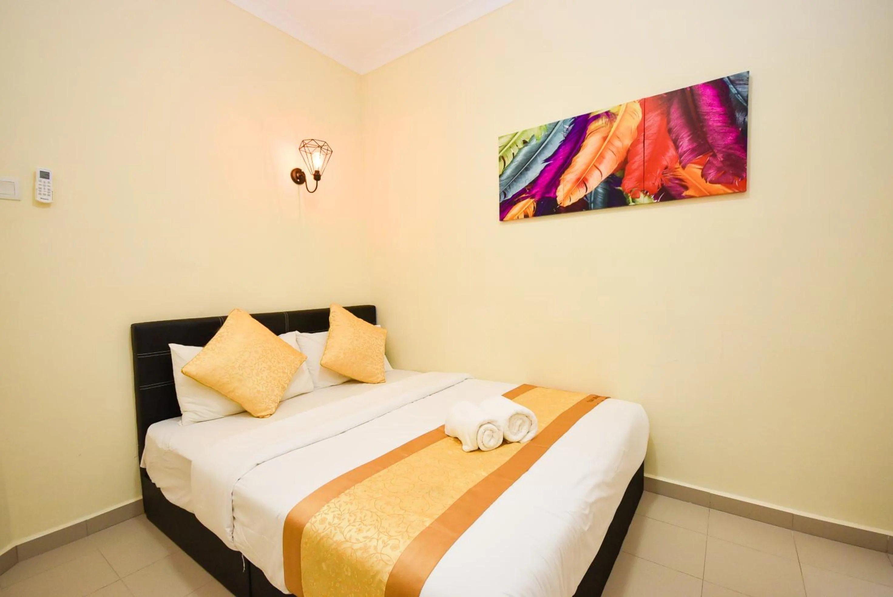 Bed in Tiara Desaru Seaview Residence