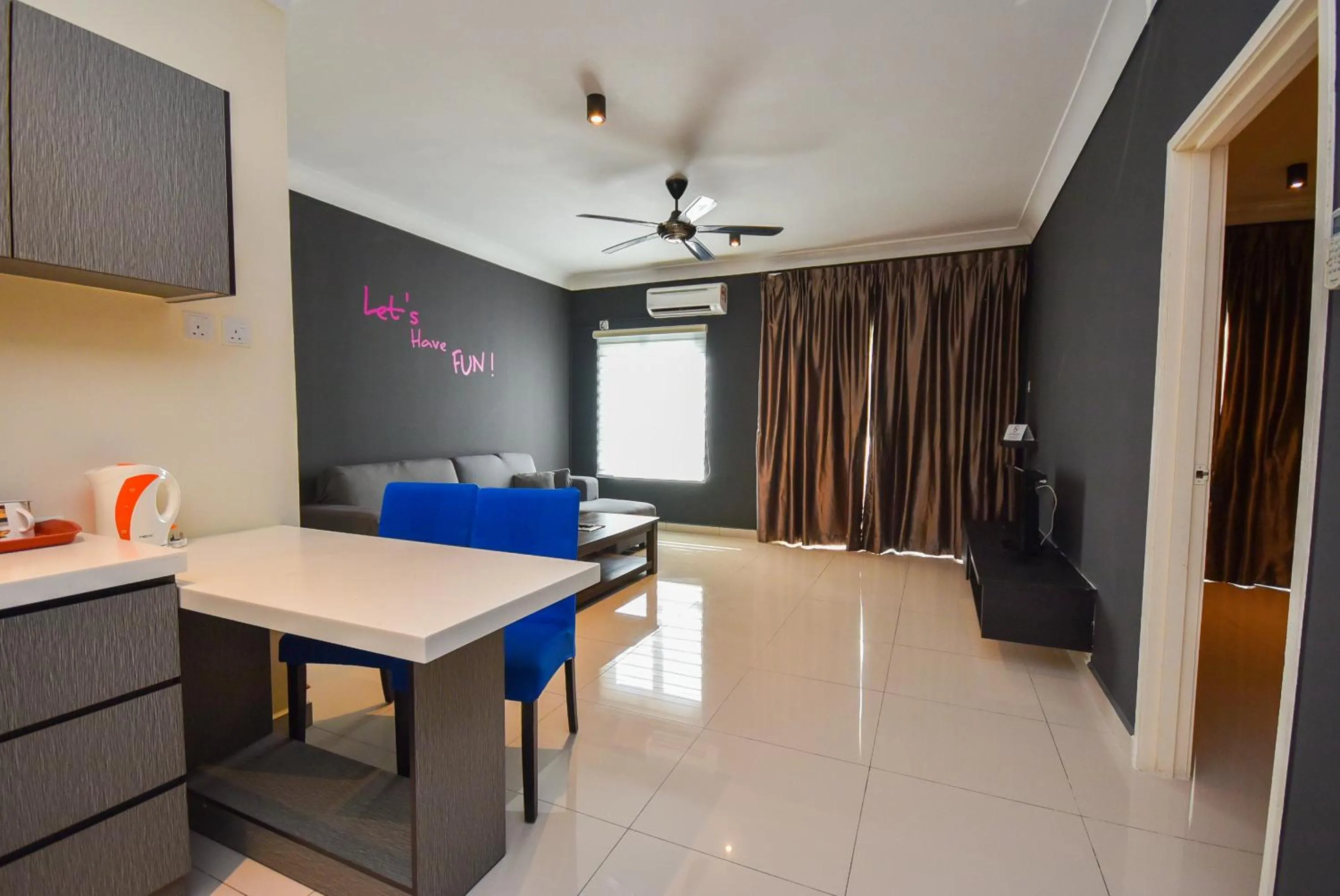 Bed in Tiara Desaru Seaview Residence