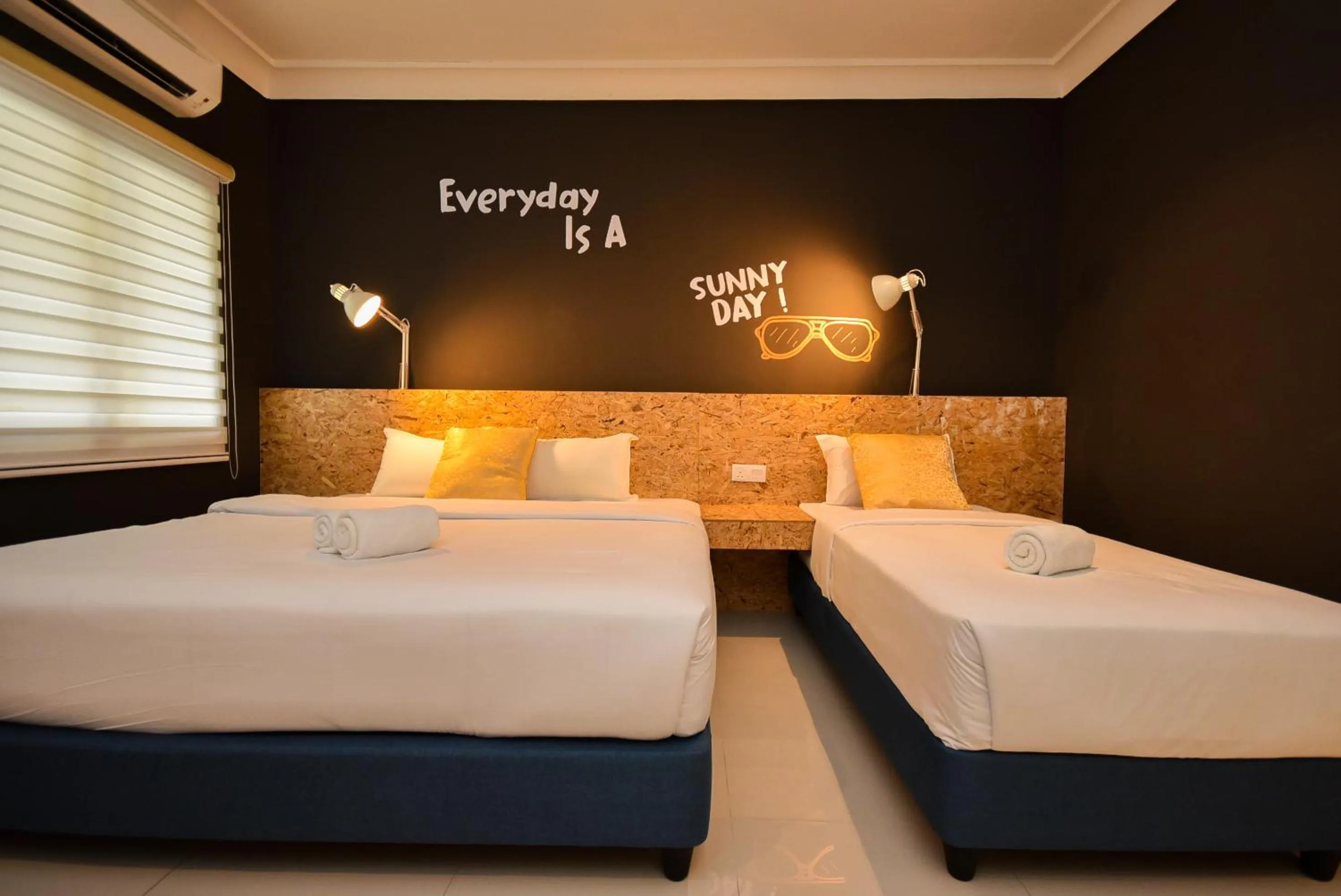 Bed in Tiara Desaru Seaview Residence