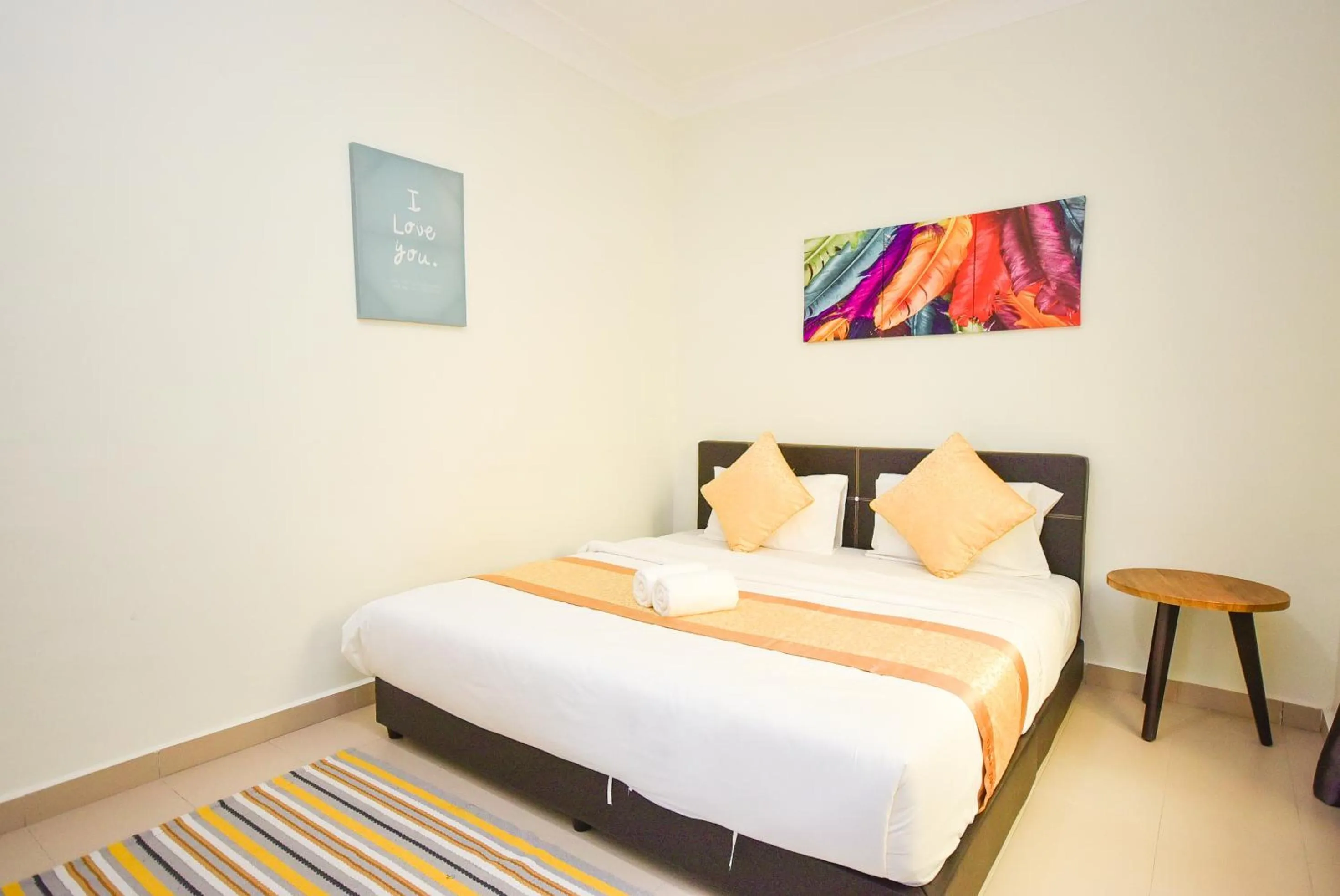 Bed in Tiara Desaru Seaview Residence