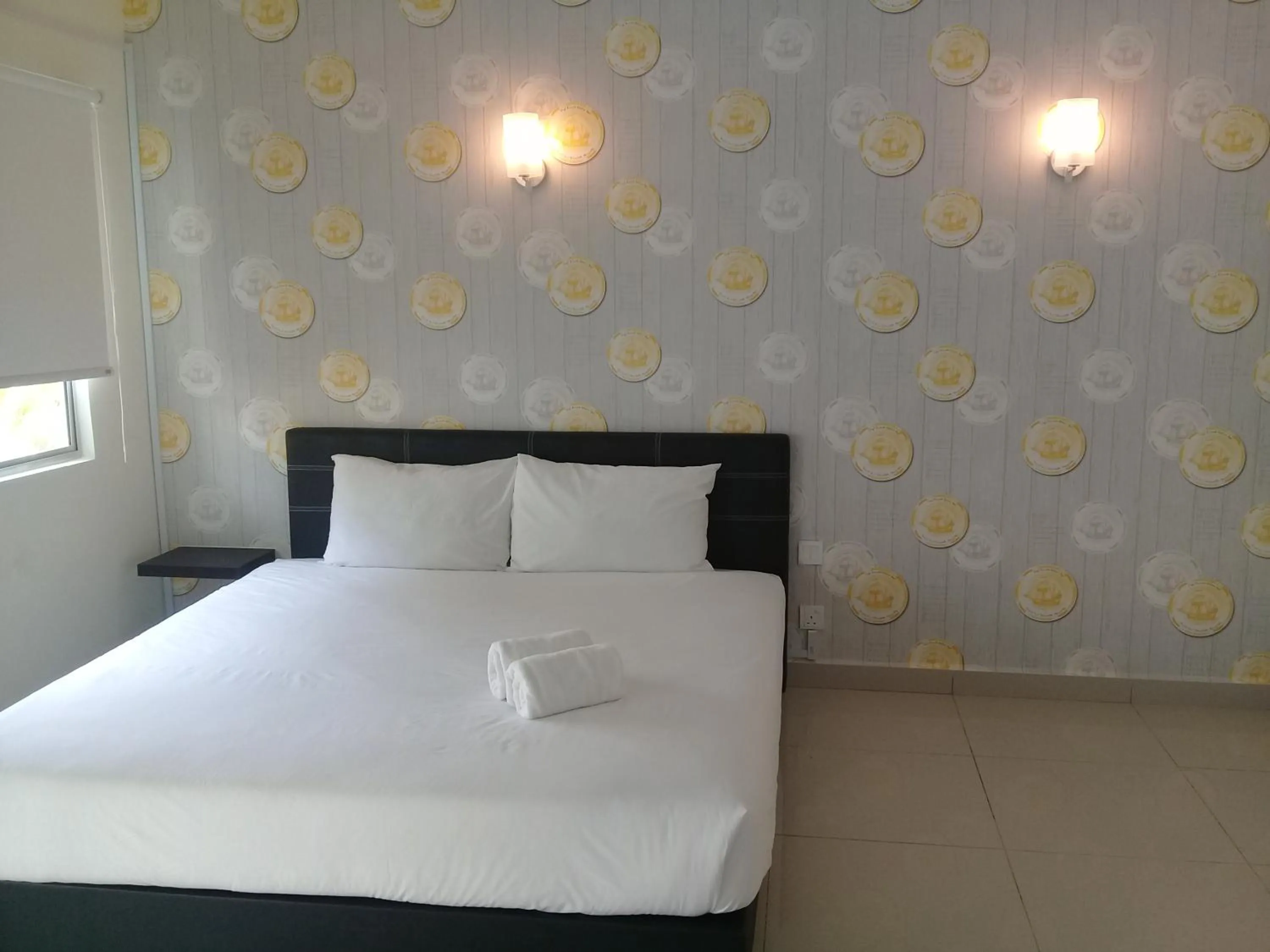 Bed in Tiara Desaru Seaview Residence