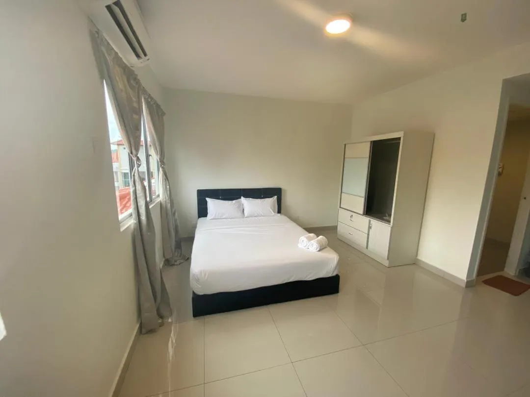 Bed in Tiara Desaru Seaview Residence