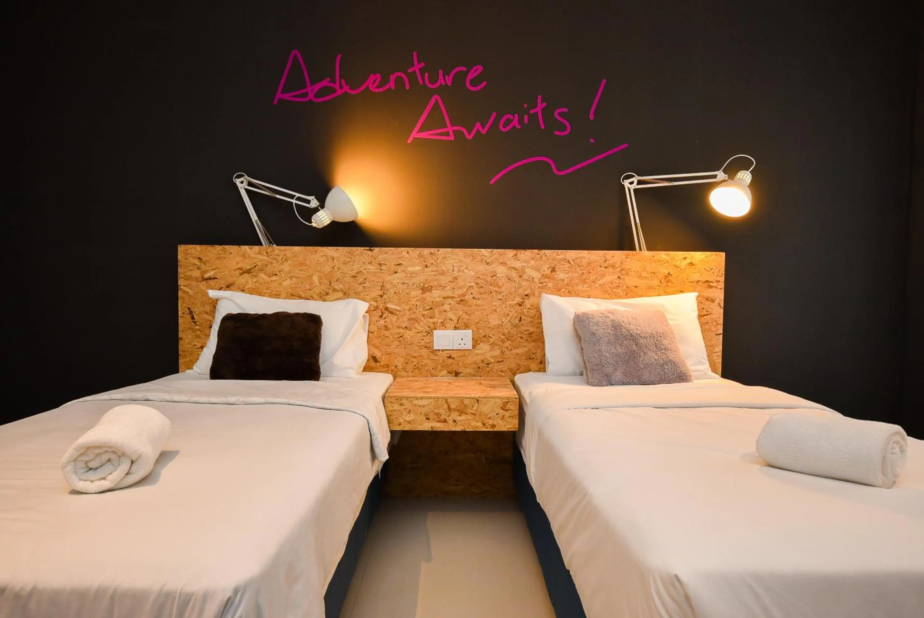 Bed in Tiara Desaru Seaview Residence