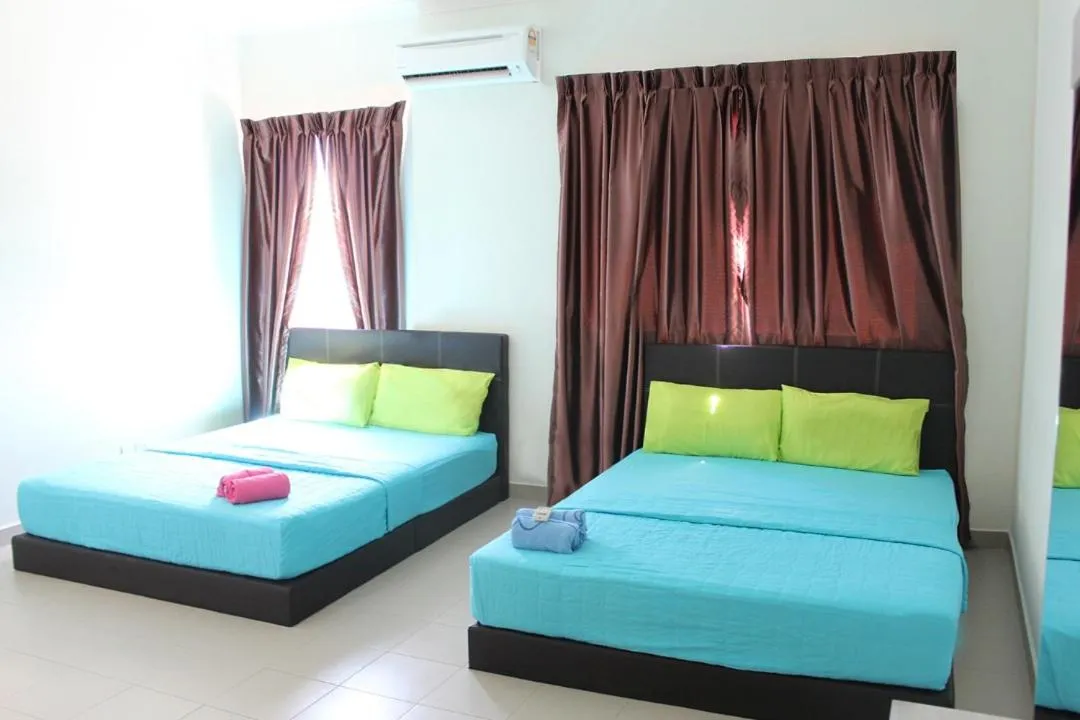 Bed in Tiara Desaru Seaview Residence