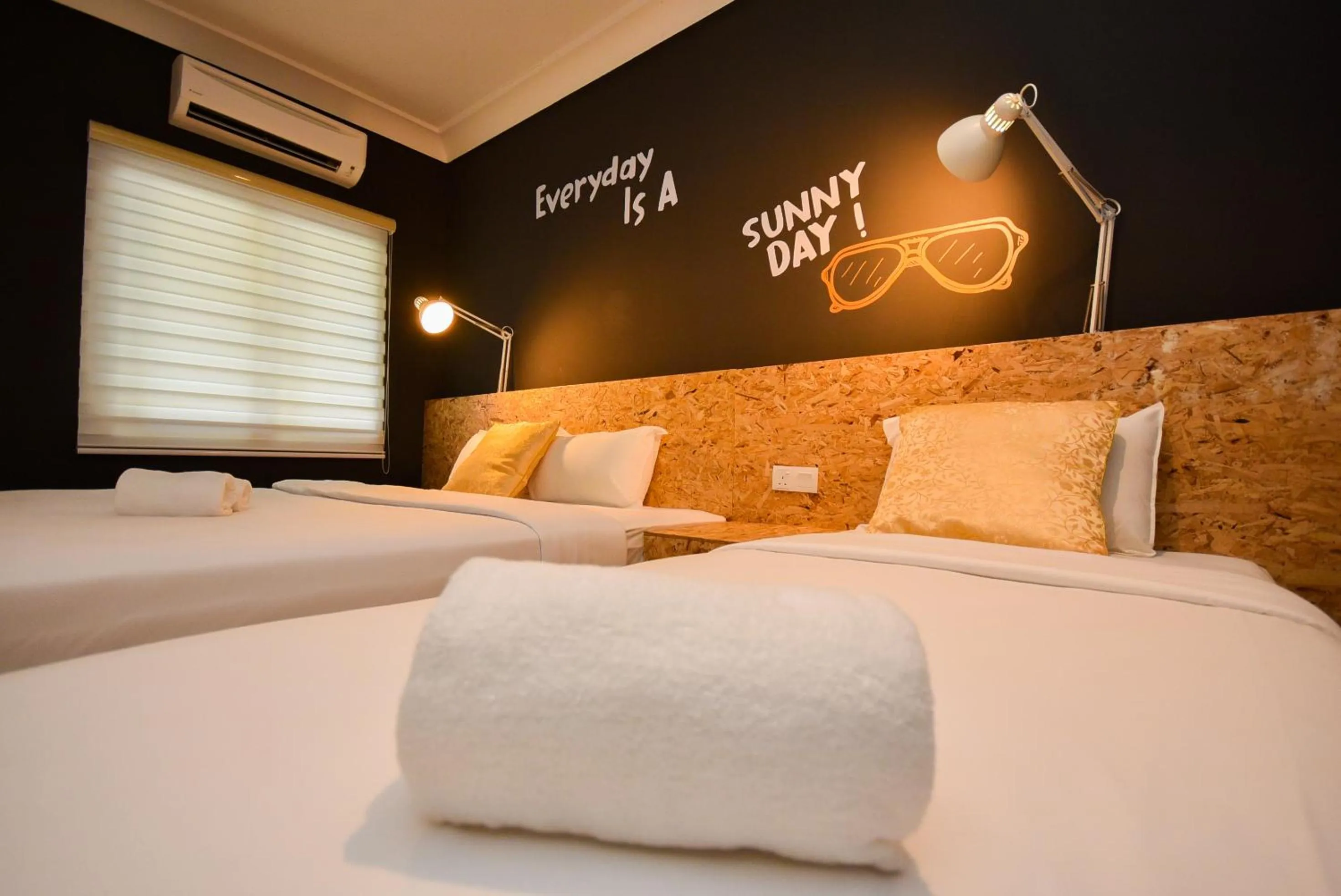 Bed in Tiara Desaru Seaview Residence