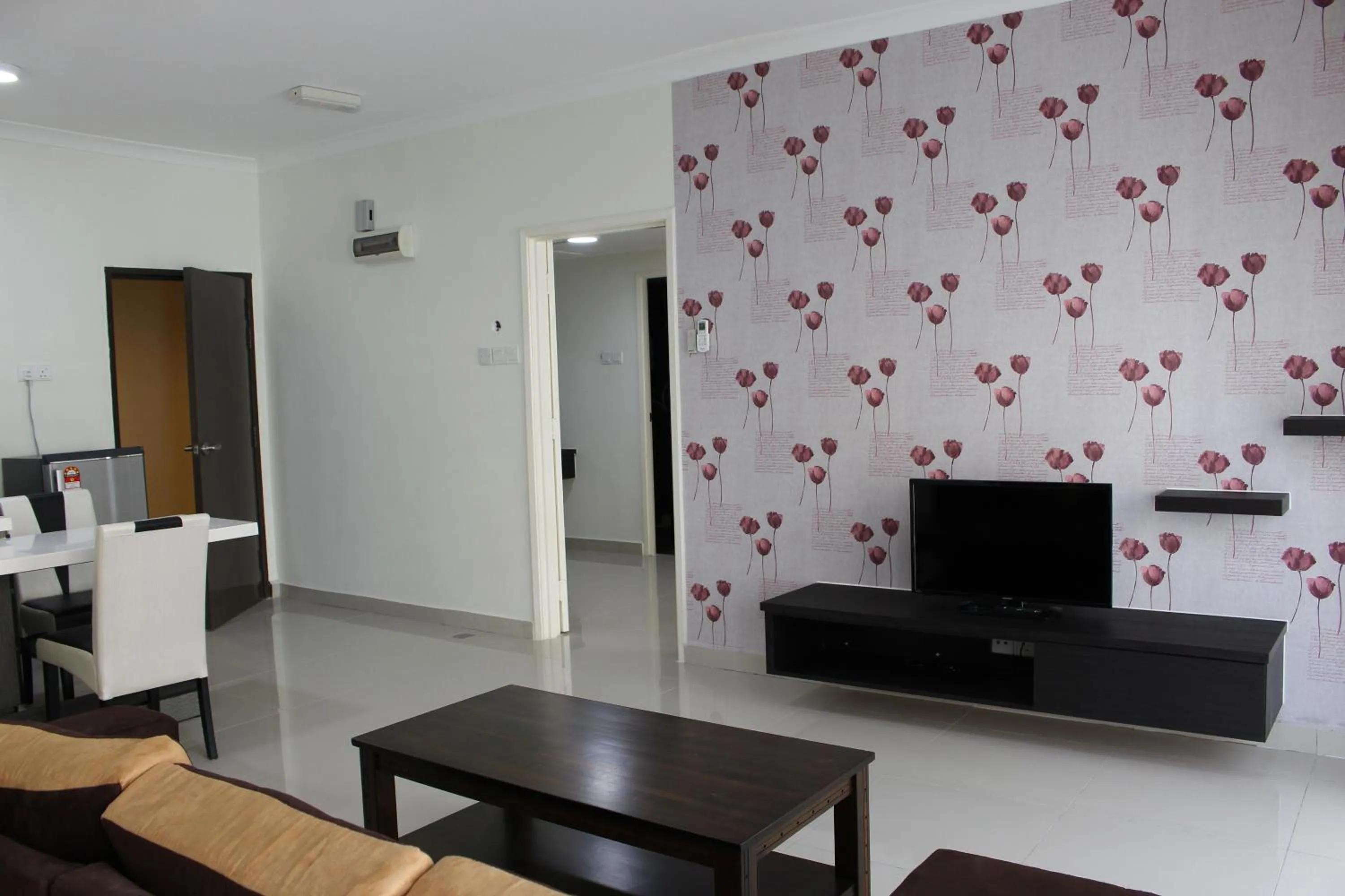 Living room in Tiara Desaru Seaview Residence