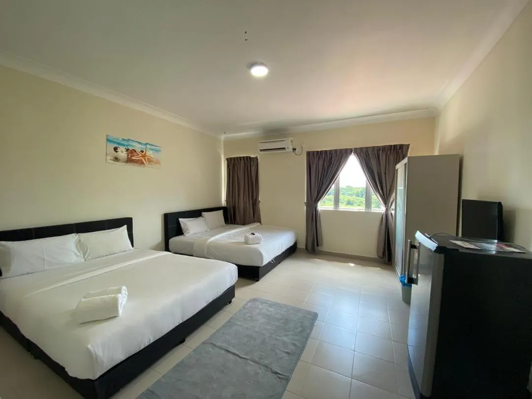 Bed in Tiara Desaru Seaview Residence