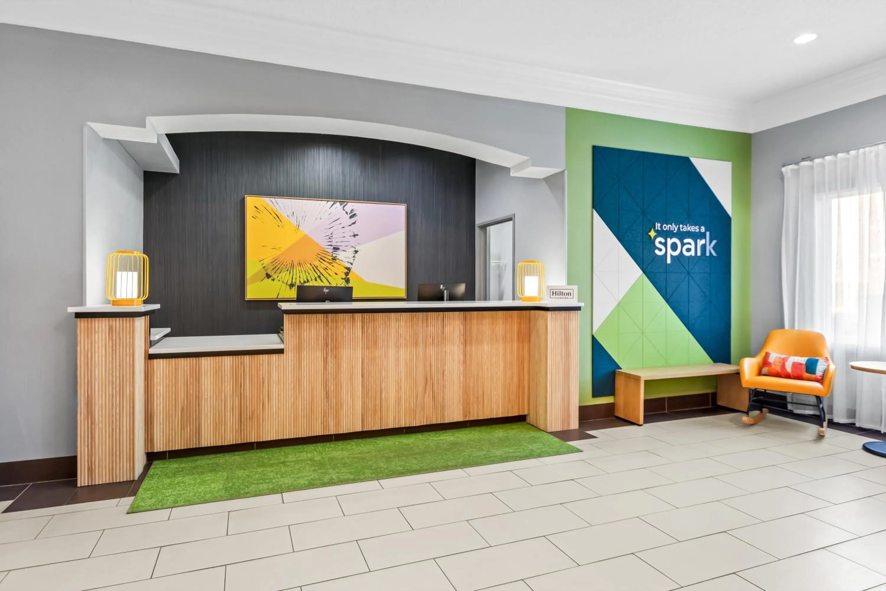 Lobby or reception in Spark by Hilton