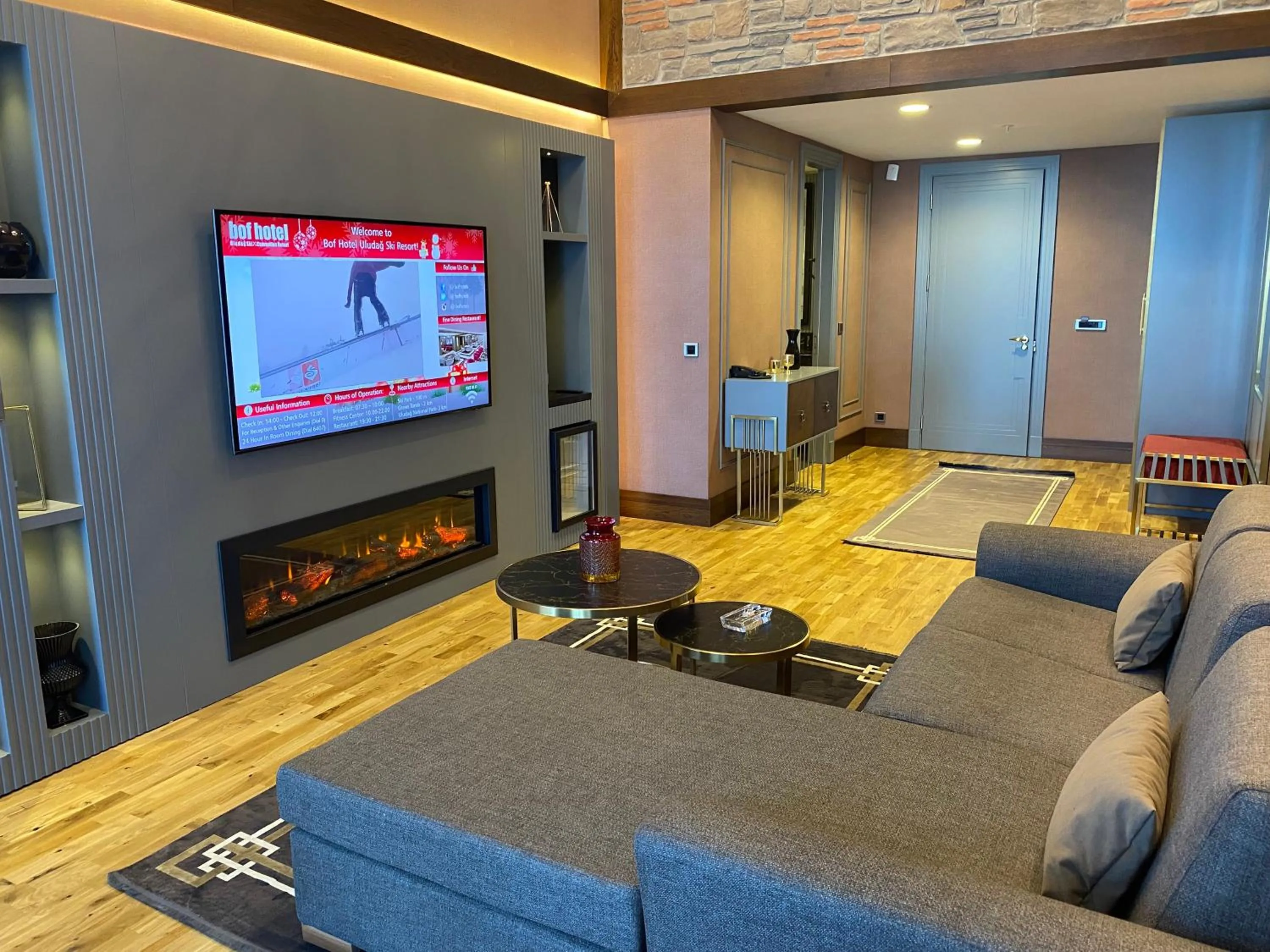 Living room in Bof Hotels Uludağ Ski&Luxury Resort All Inclusive