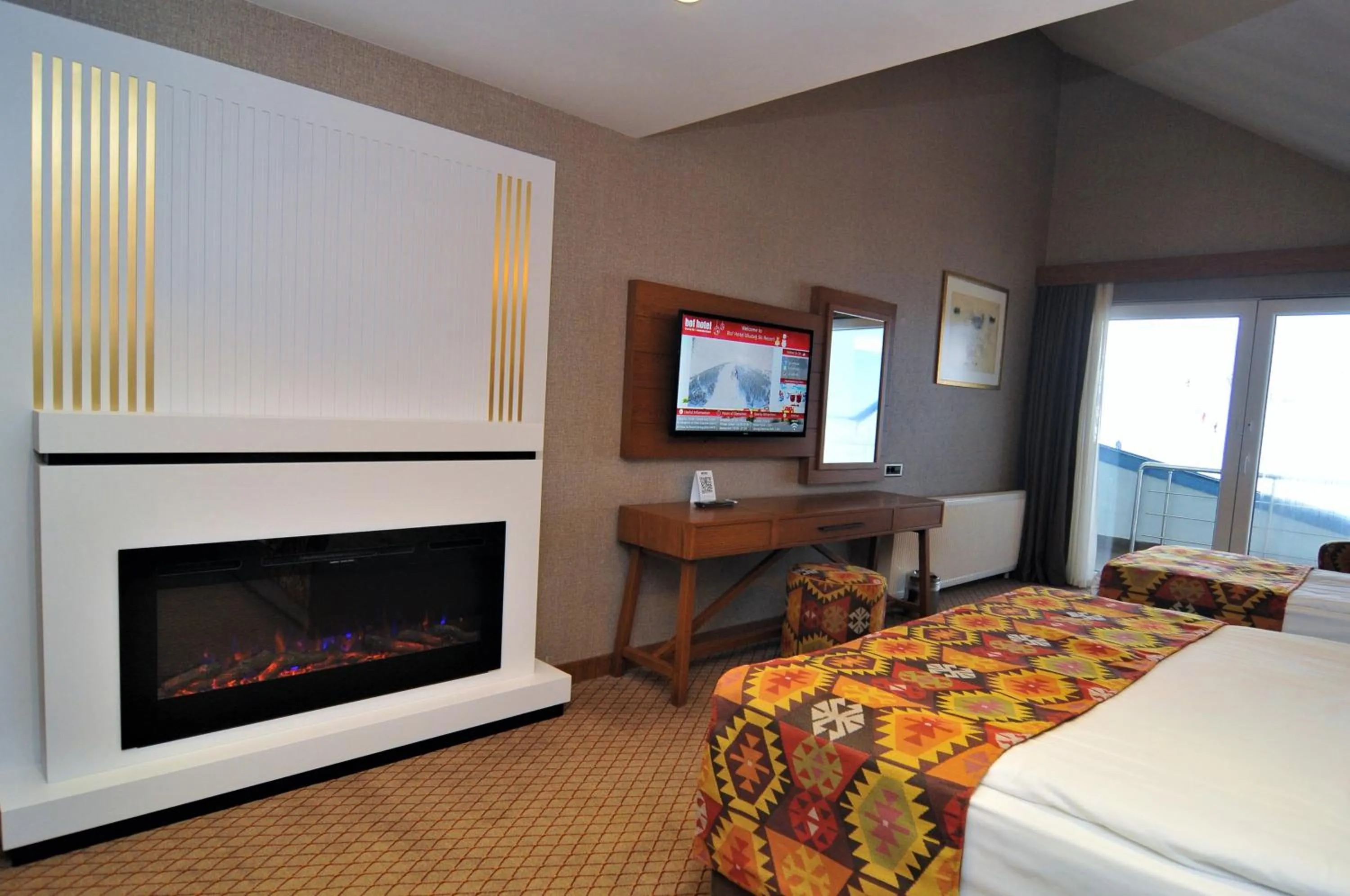 Bedroom, Bed in Bof Hotels Uludağ Ski&Luxury Resort All Inclusive