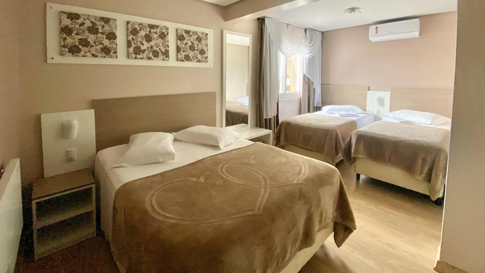 Bed in Pousada Vovô Nino