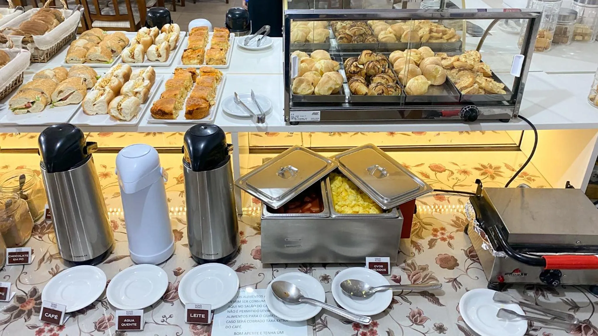 Food and drinks in Pousada Vovô Nino