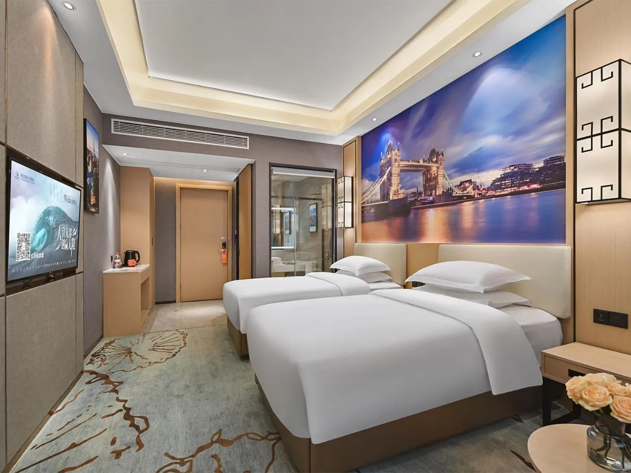 Bedroom, Bed in Vienna Hotel Shenzhen World Exhibition & Convention Center Shahao Metro Station Branch