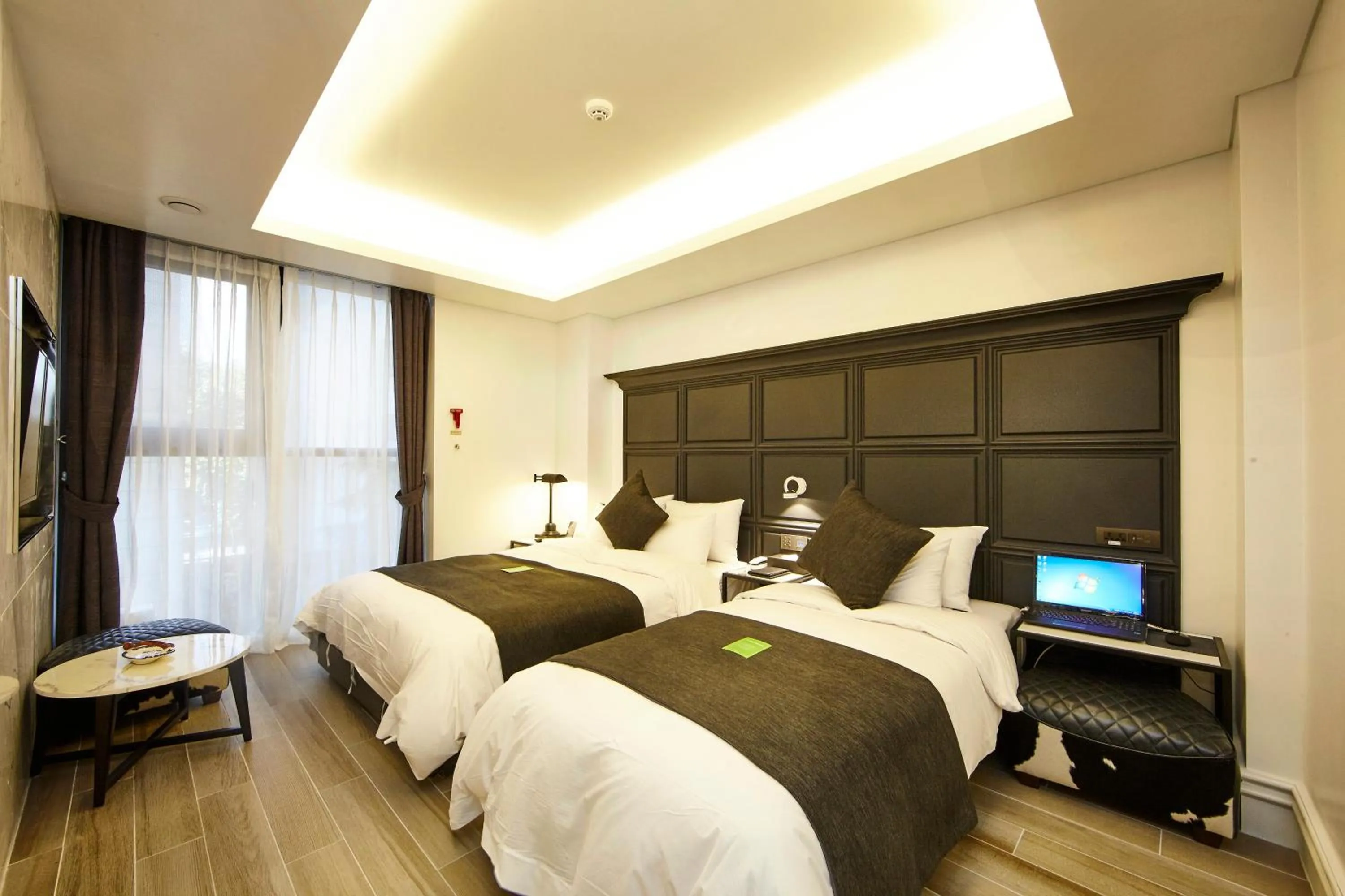 Bedroom, Bed in Hotel Soulhada Gangnam