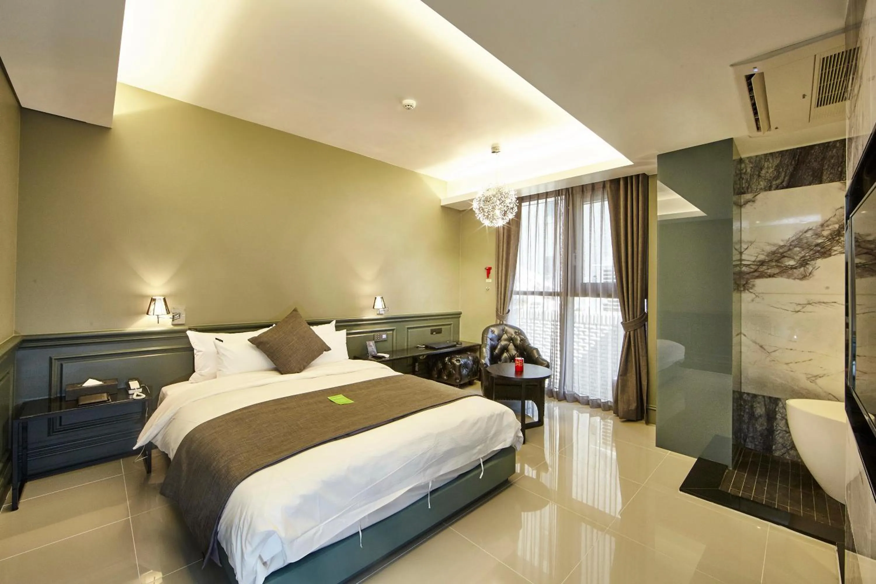 Bedroom, Bed in Hotel Soulhada Gangnam