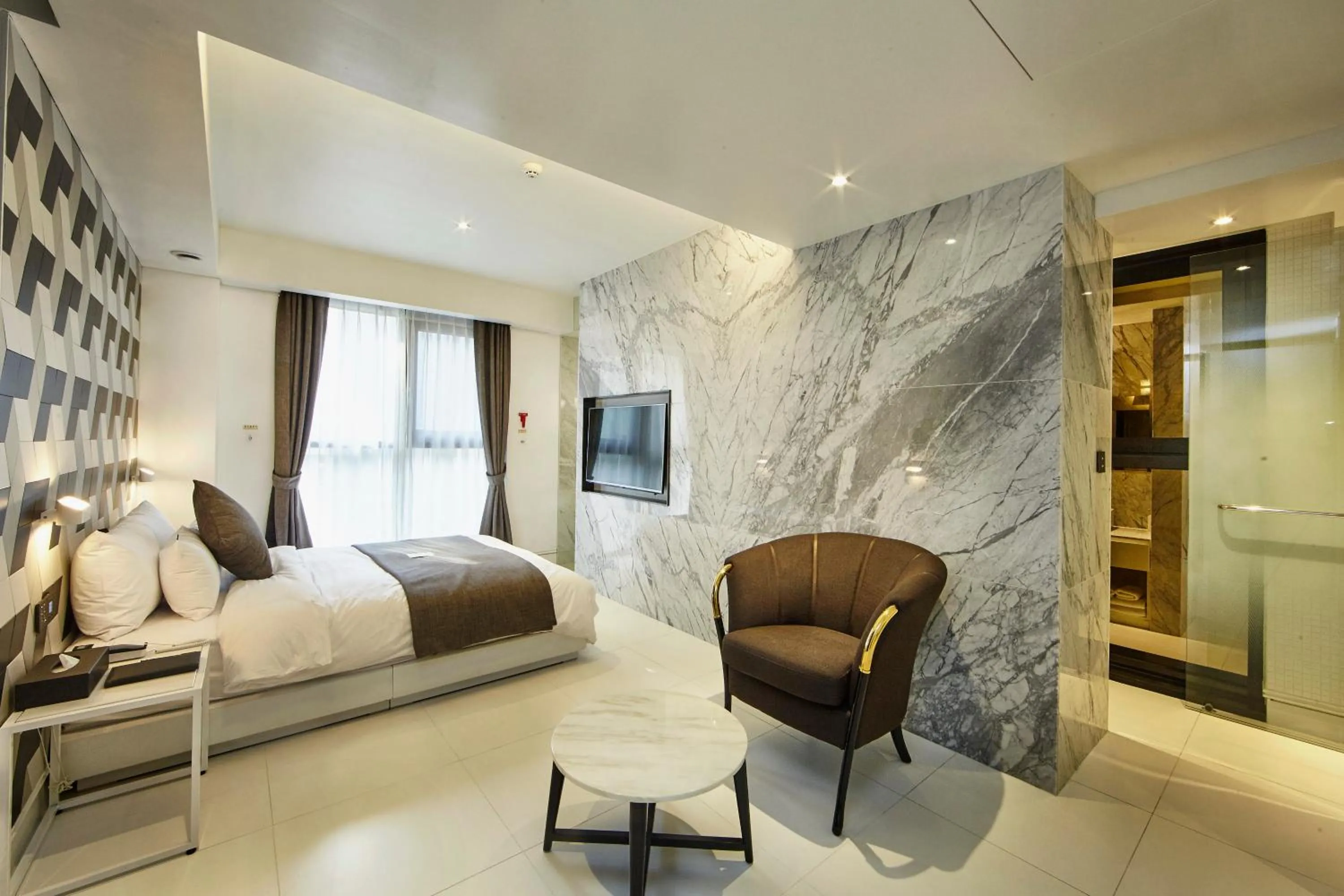 Bedroom, Bed in Hotel Soulhada Gangnam