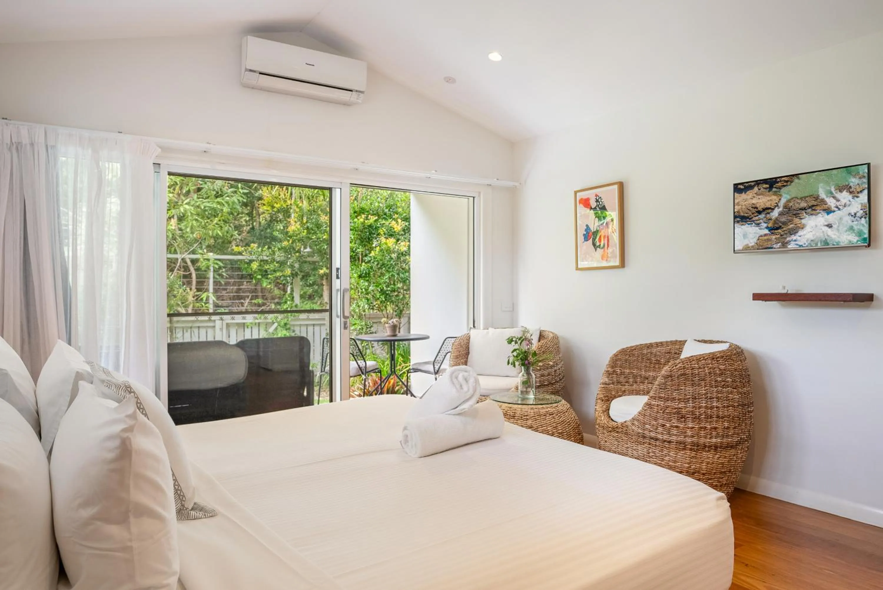 Bed in The Beach Shack Byron Bay