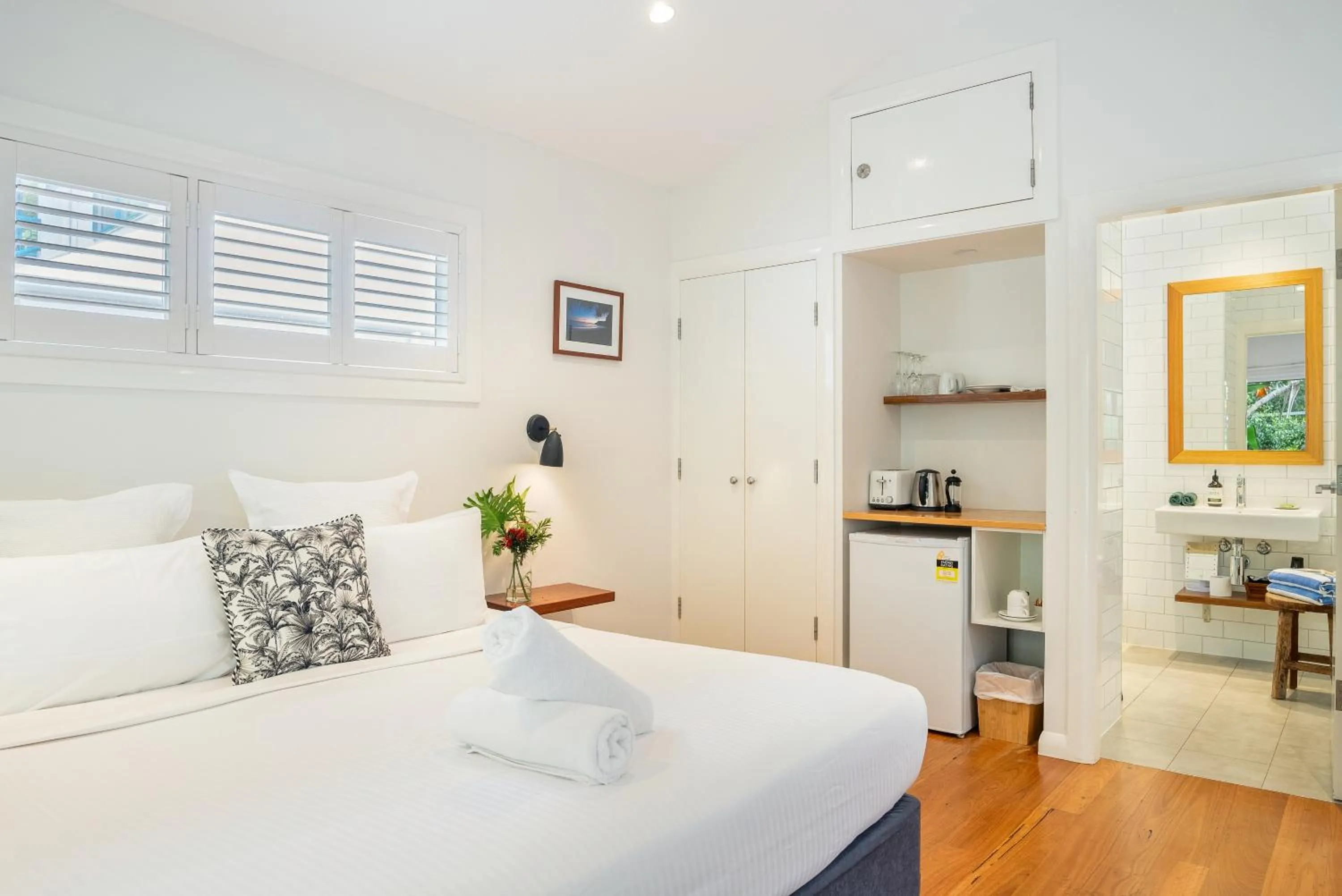 Bed in The Beach Shack Byron Bay