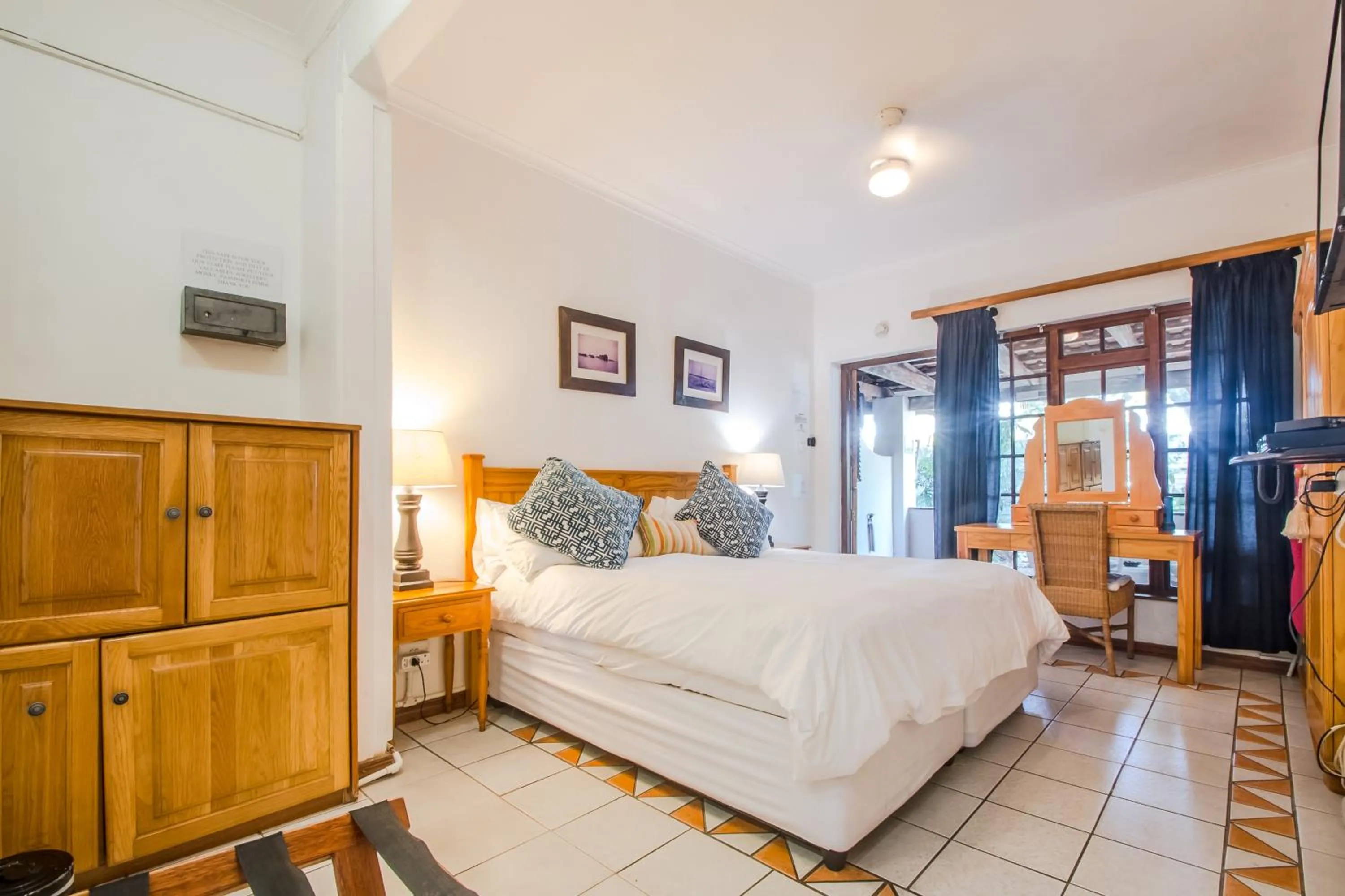 Bedroom in HoneyPot Guest house