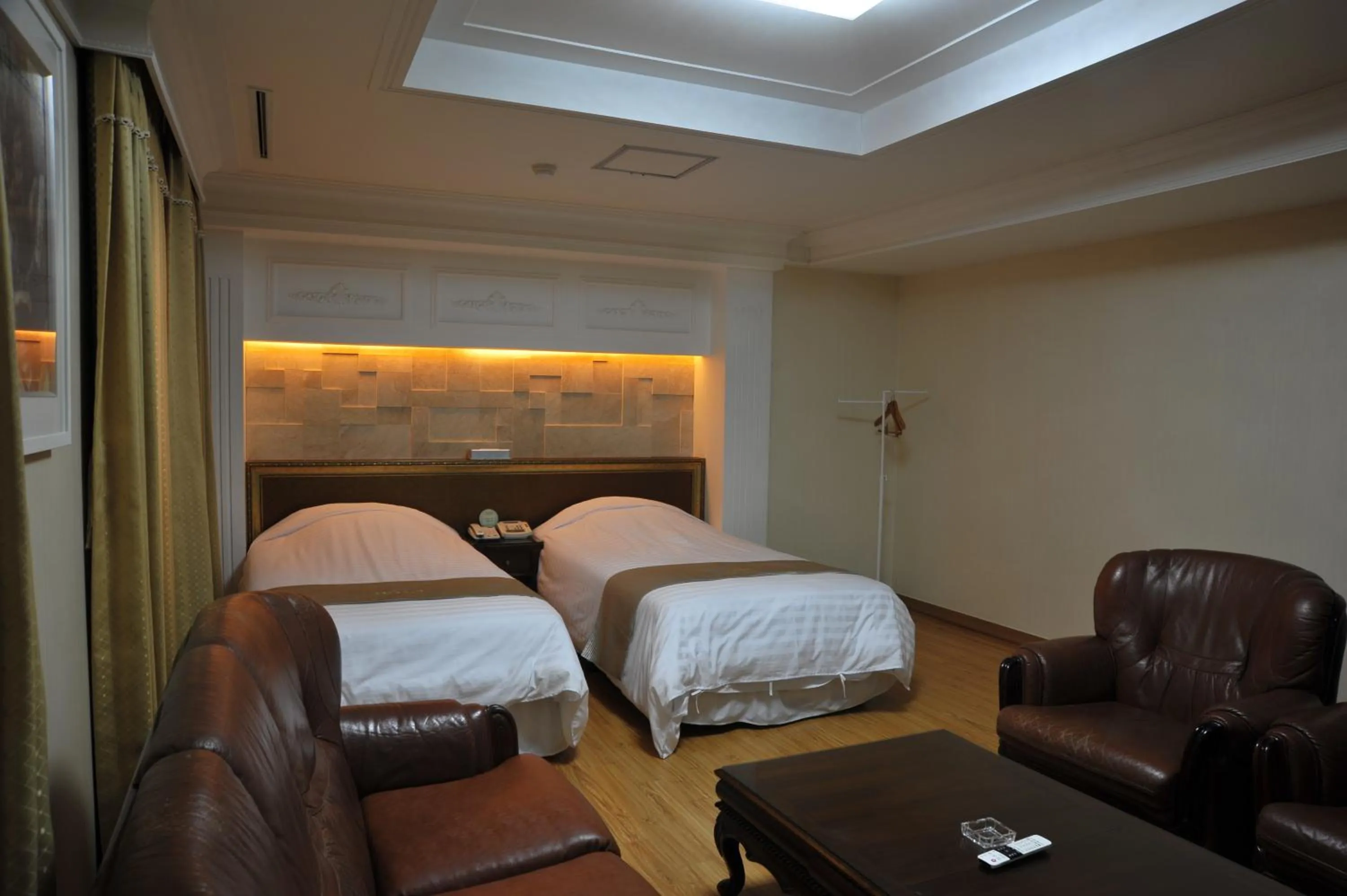 Bed in Palace Hotel Gwangju