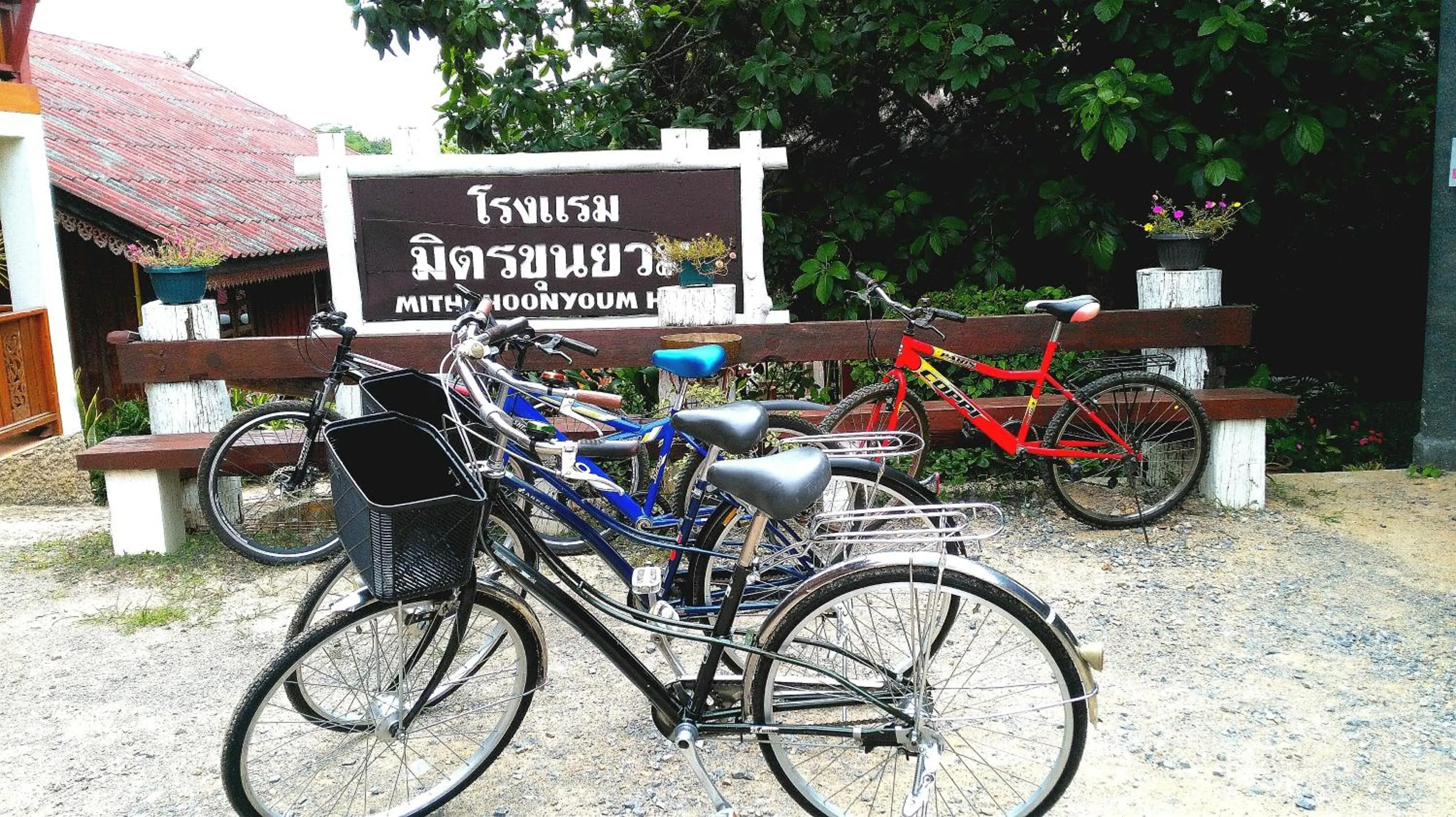Cycling in Mitkhoonyoum Hotel