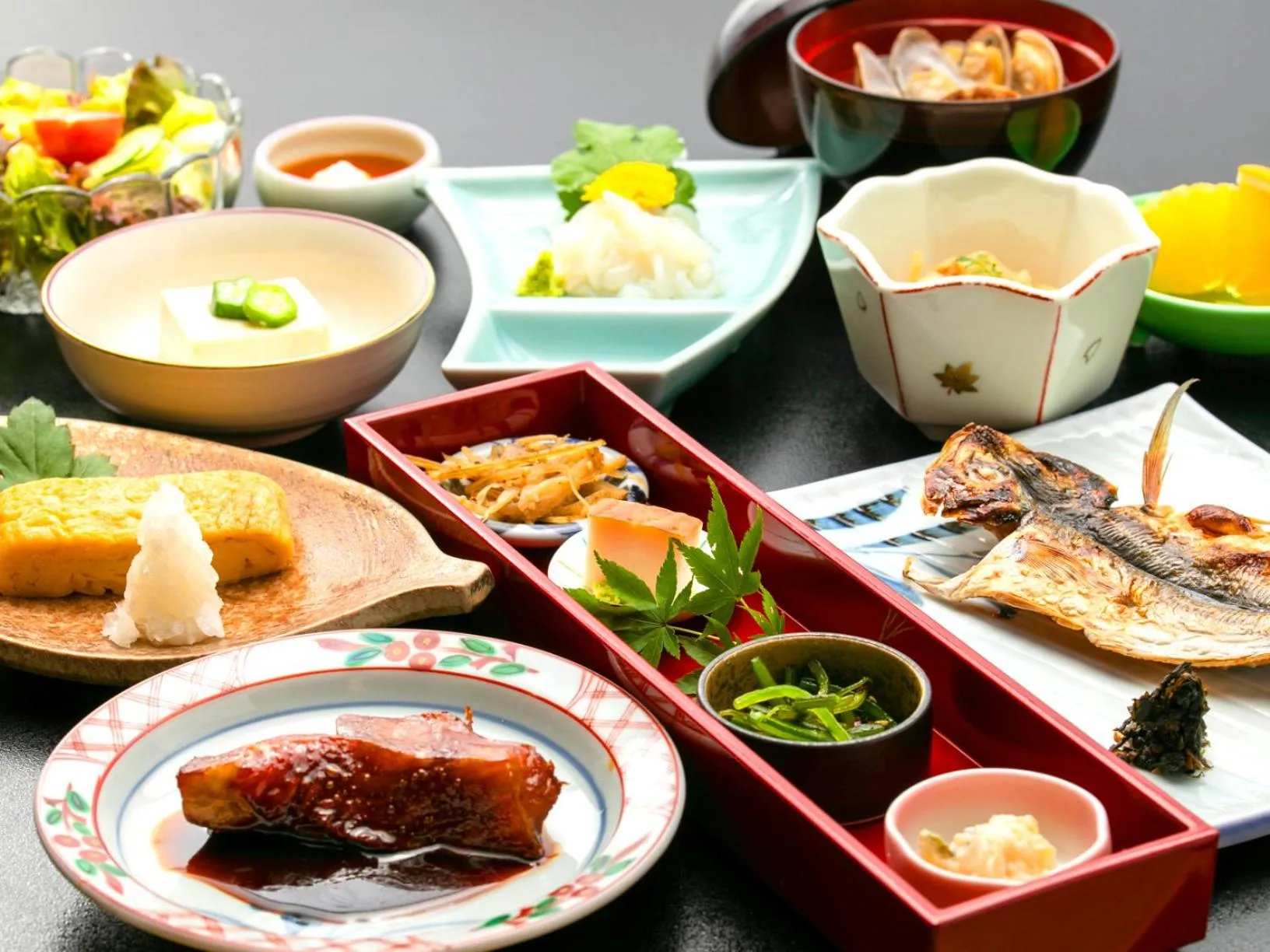 Food close-up in Atami Onsen Yamaki Ryokan