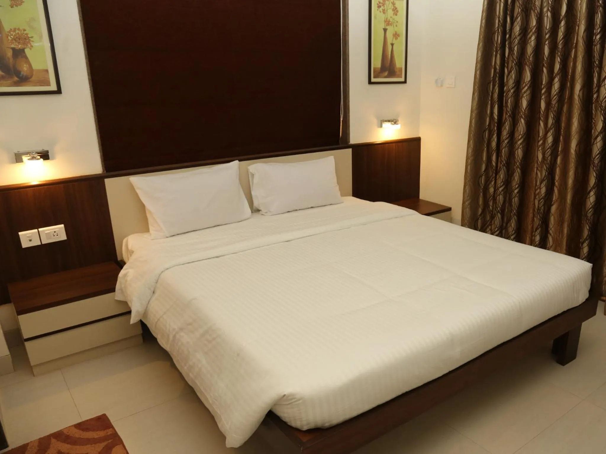 Bed in La Vida Studio Inn Baga- Goa- By Lords Hotels and Resorts