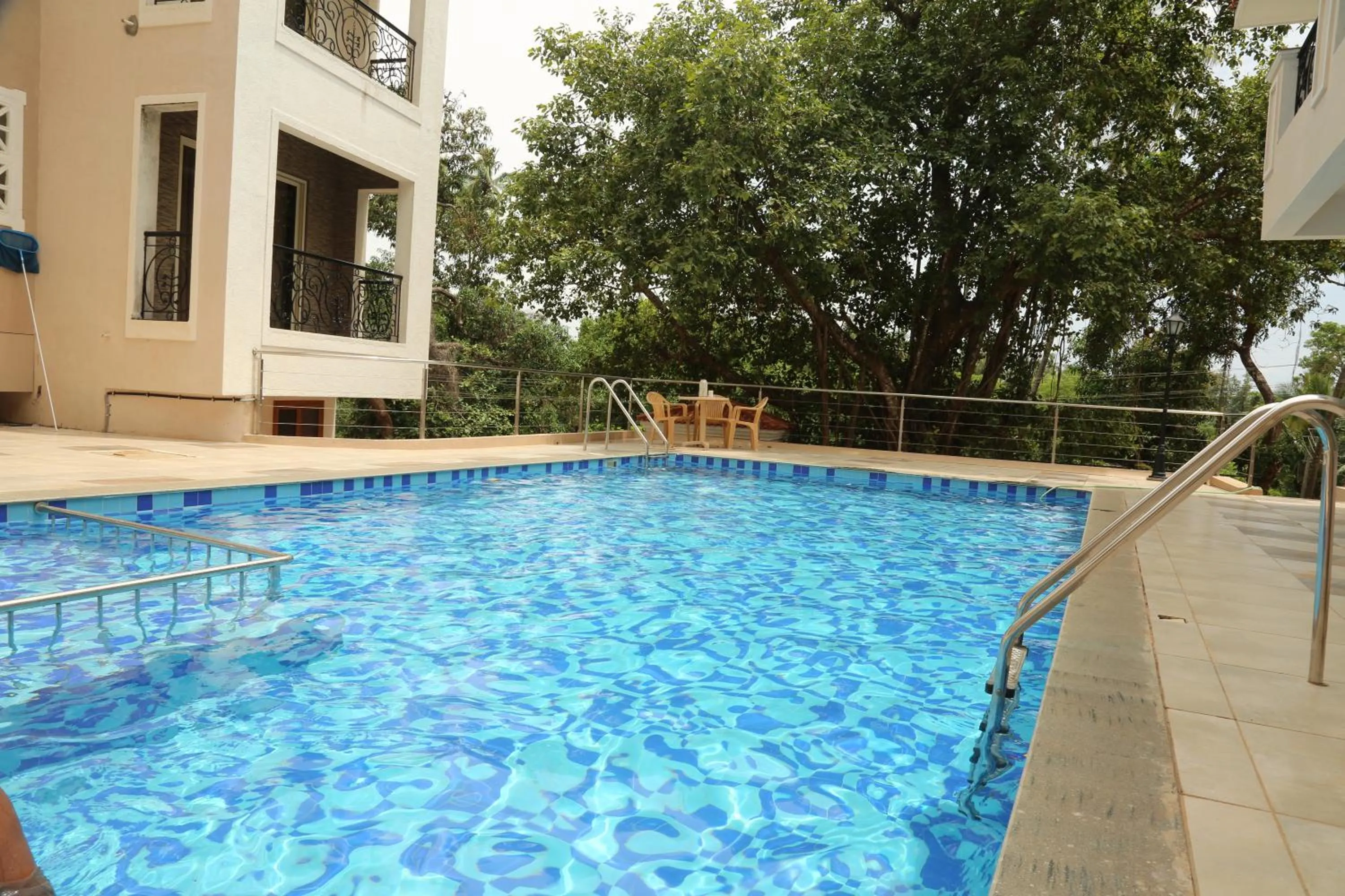 Swimming pool in La Vida Studio Inn Baga- Goa- By Lords Hotels and Resorts