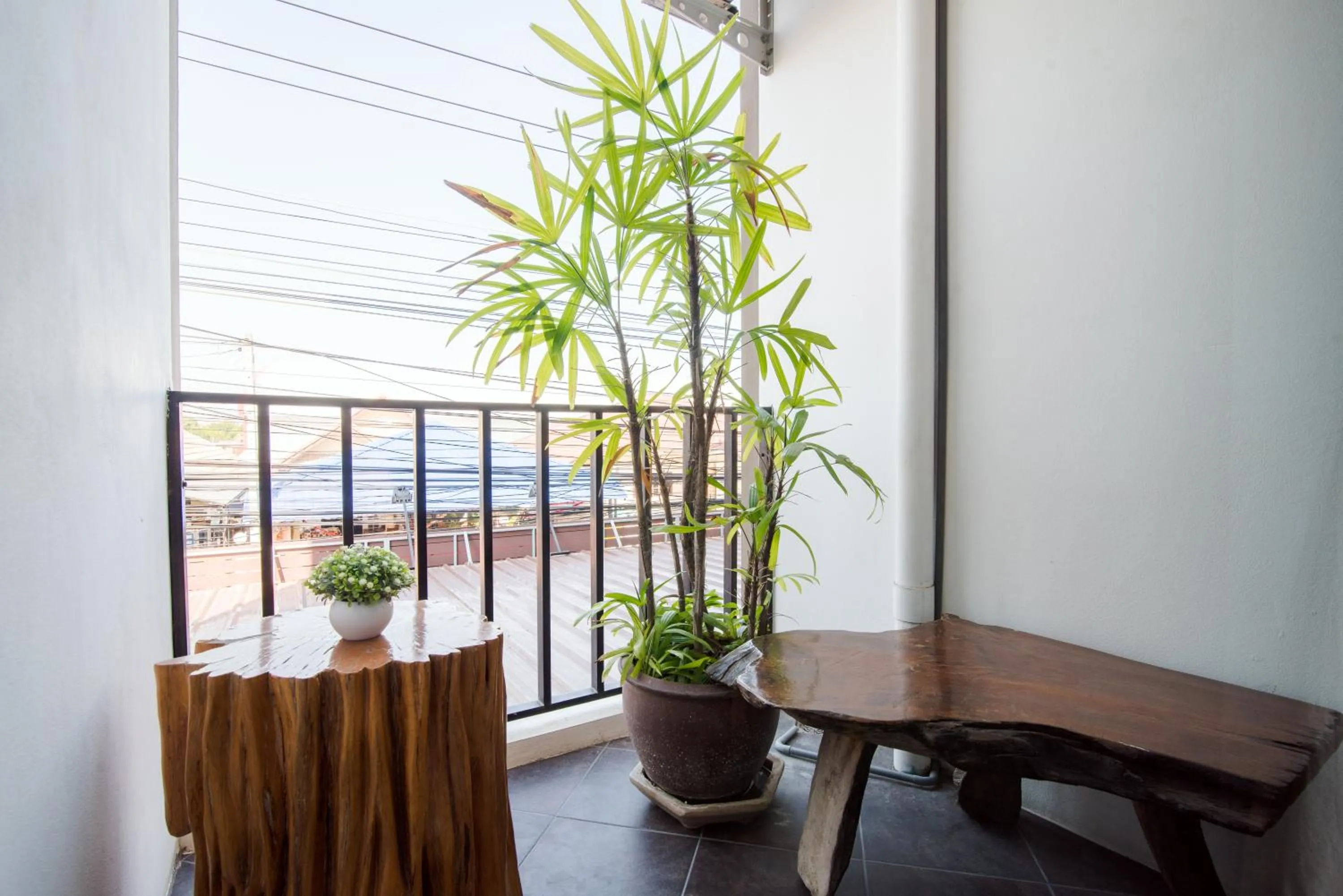 Patio in Lovely Guesthouse 94