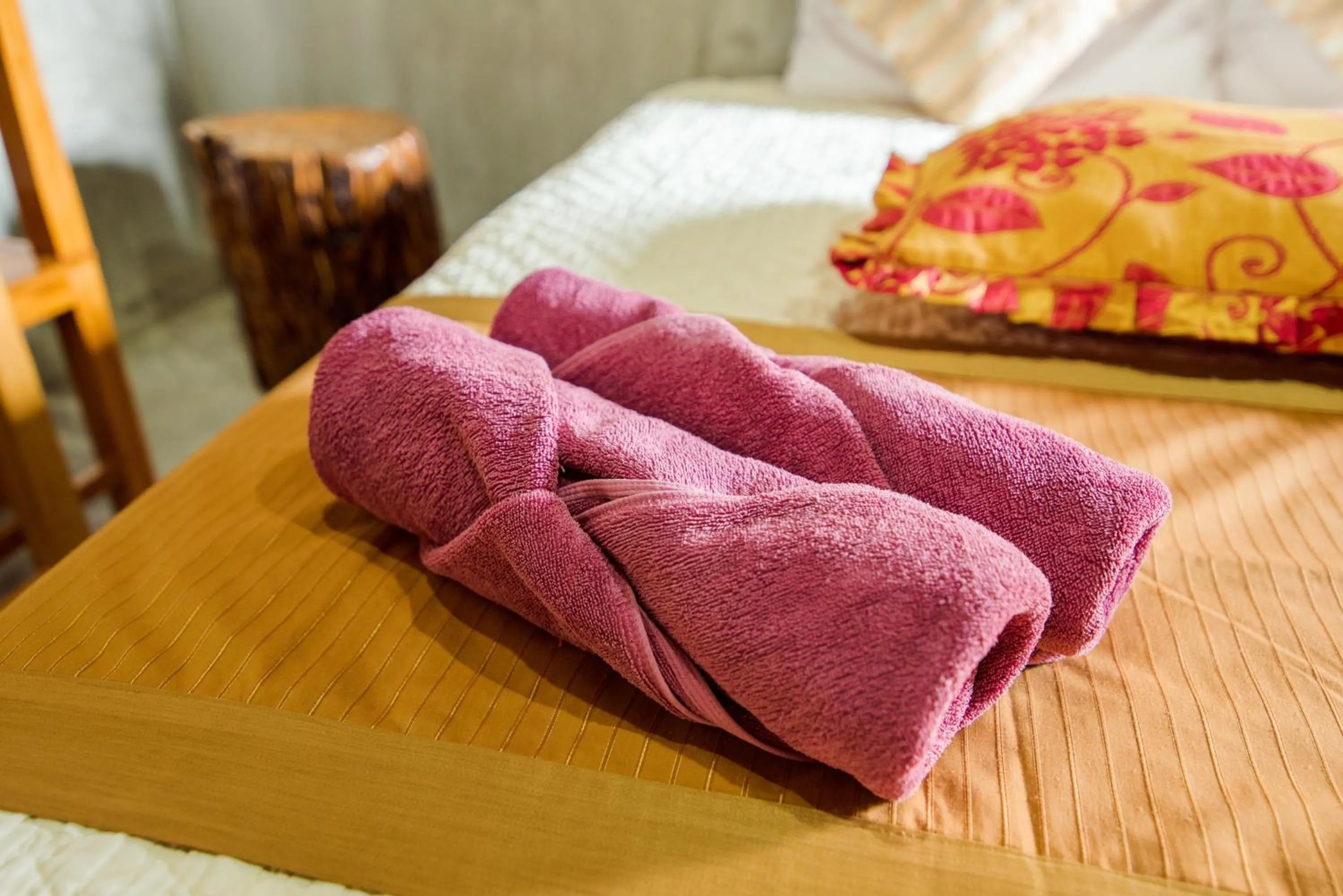 Decorative detail, Bed in Lovely Guesthouse 94