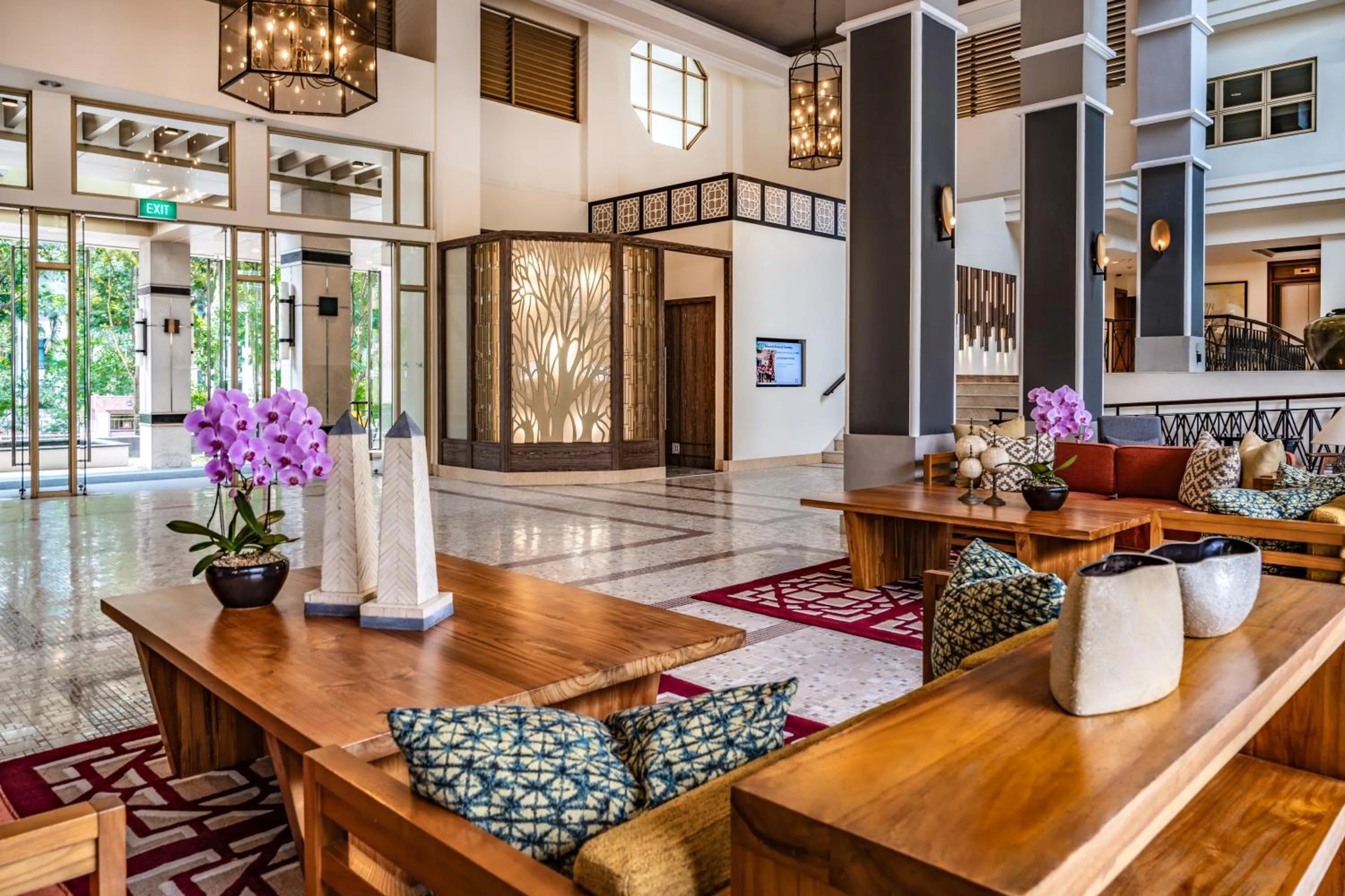 Lobby or reception in Treetops Executive Residences