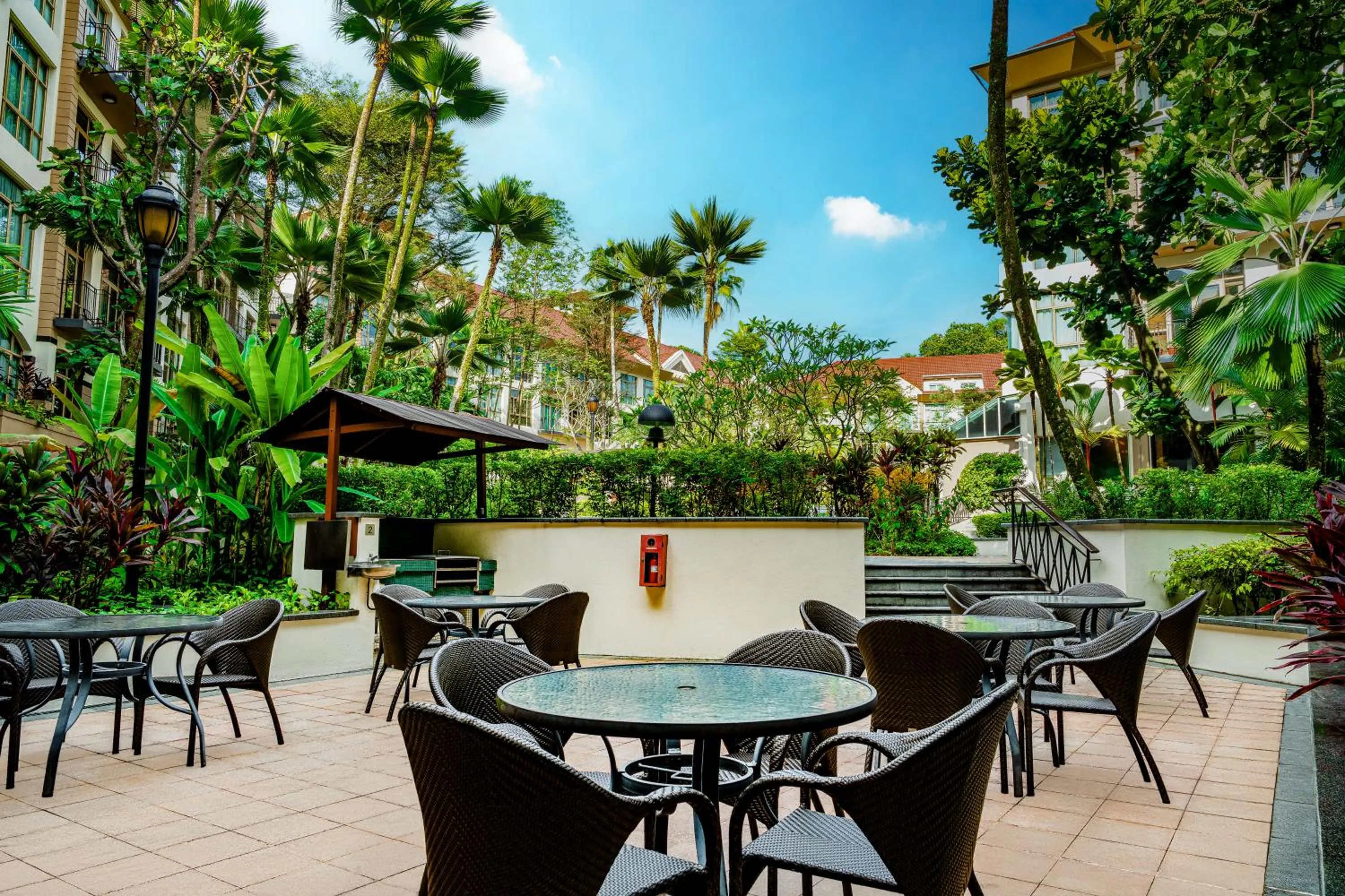 BBQ facilities in Treetops Executive Residences