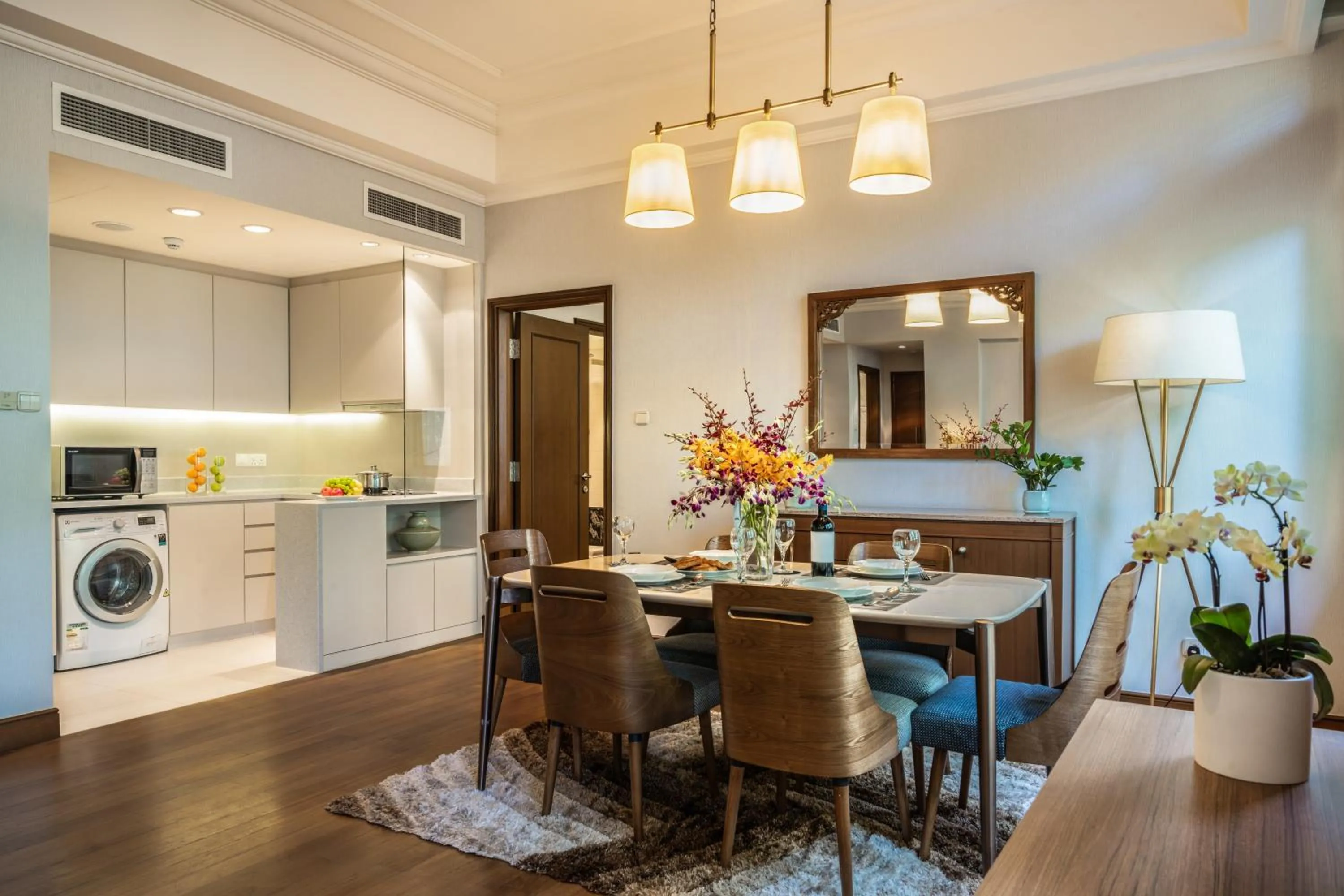 Kitchen or kitchenette in Treetops Executive Residences