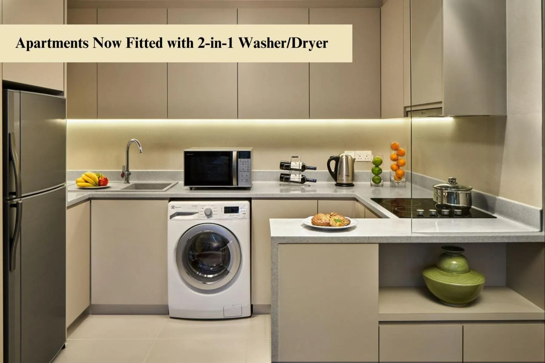 Kitchen or kitchenette in Treetops Executive Residences