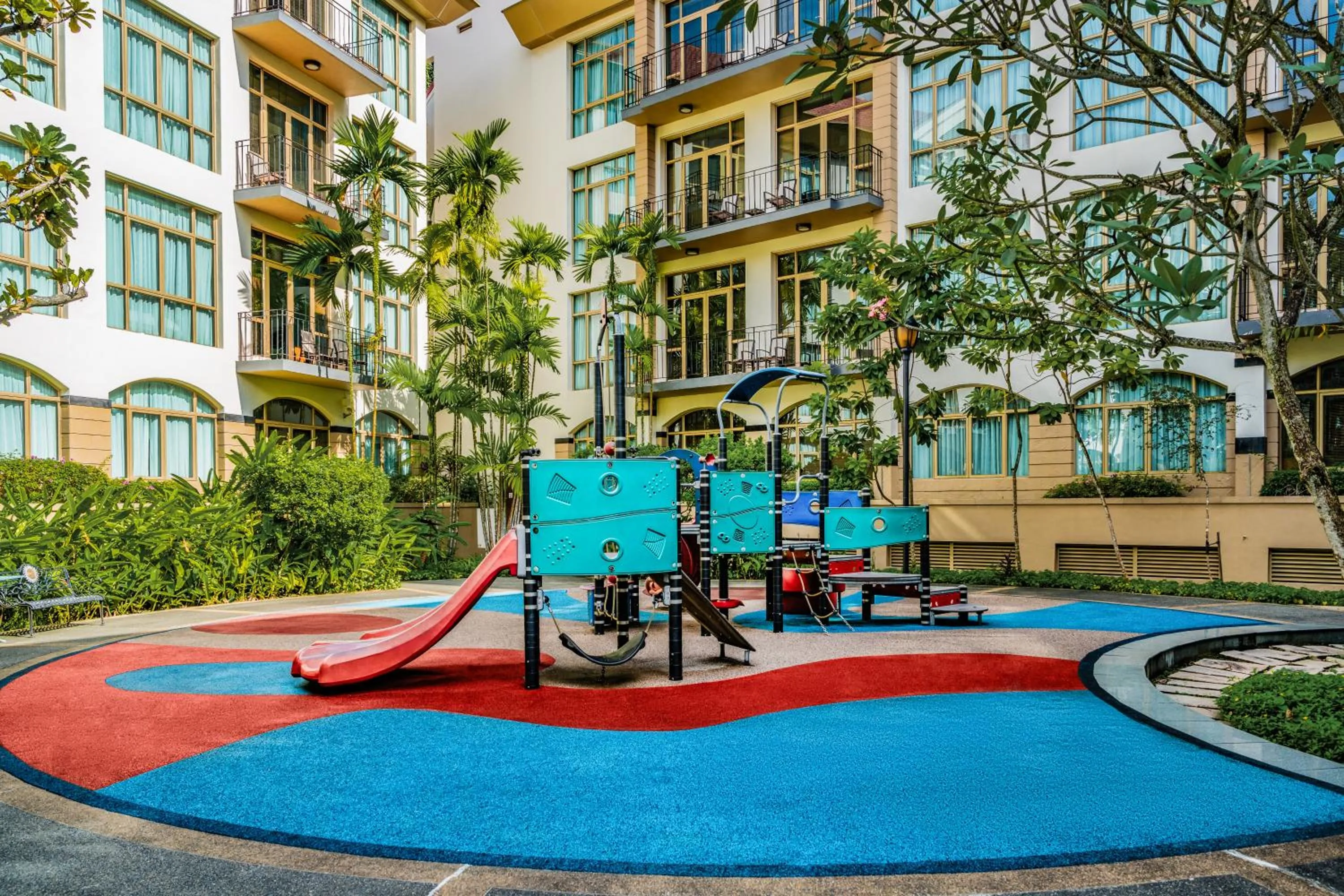 Children play ground in Treetops Executive Residences