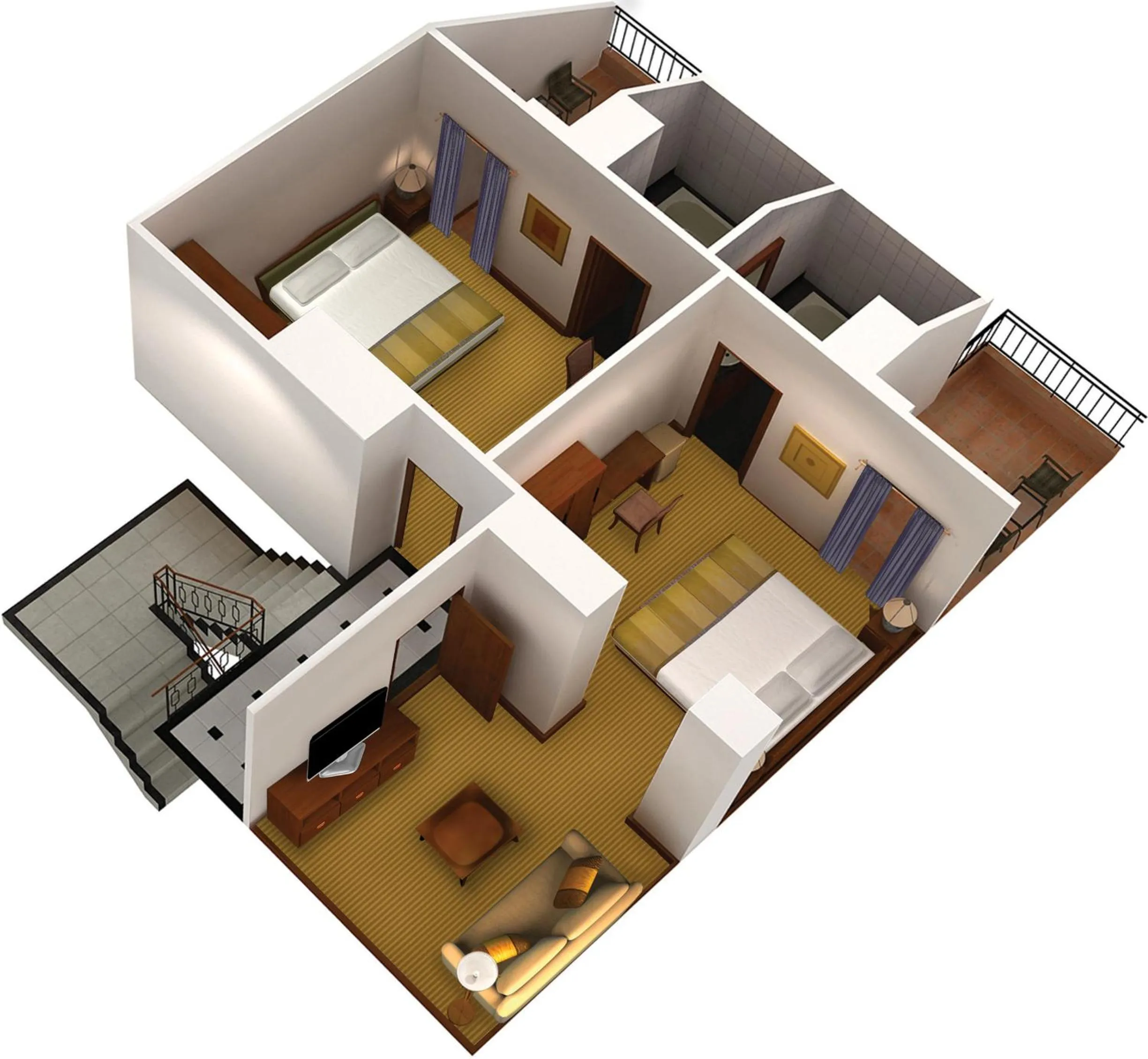 Floor plan in Treetops Executive Residences