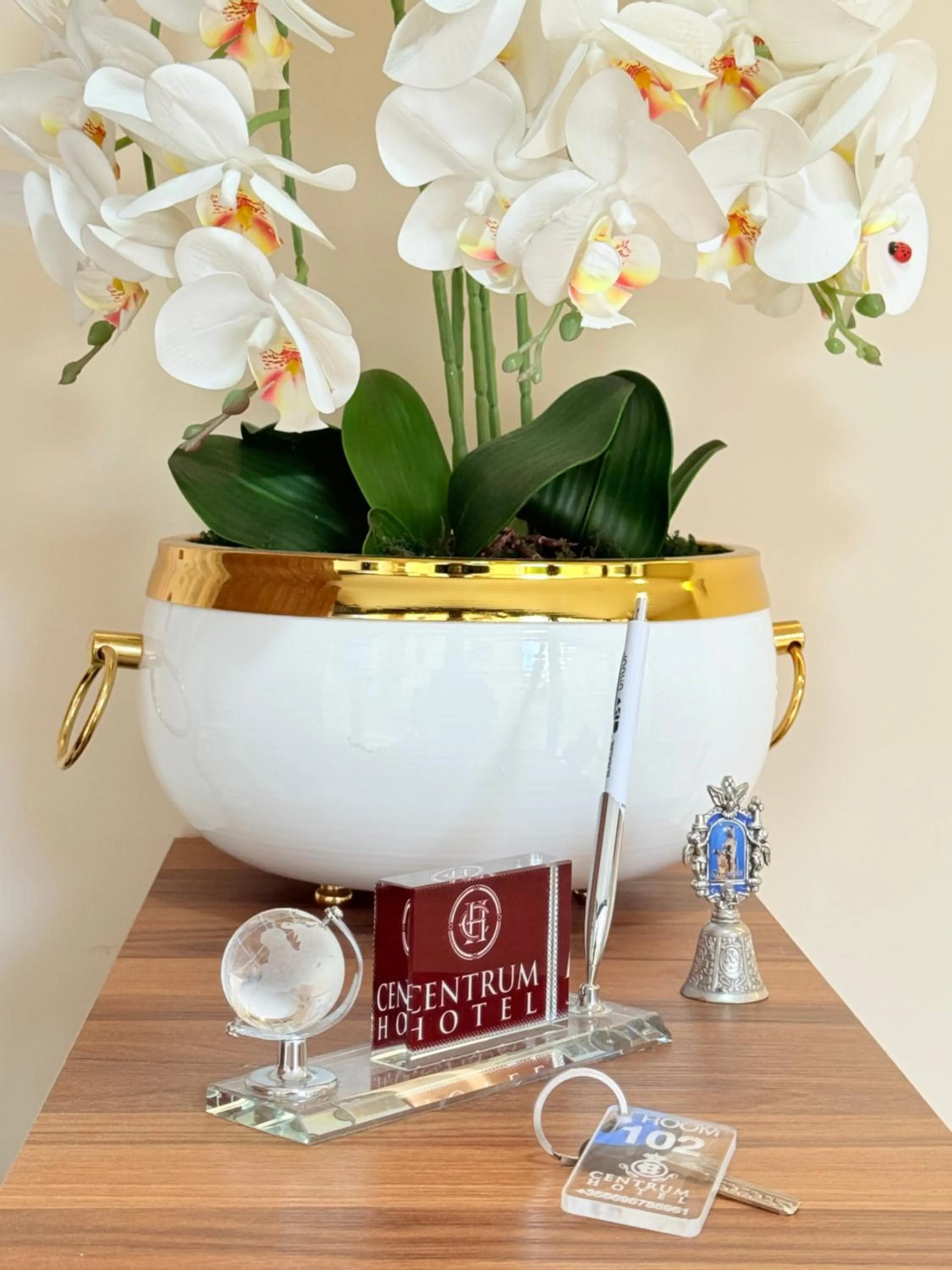 Decorative detail in Centrum Hotel