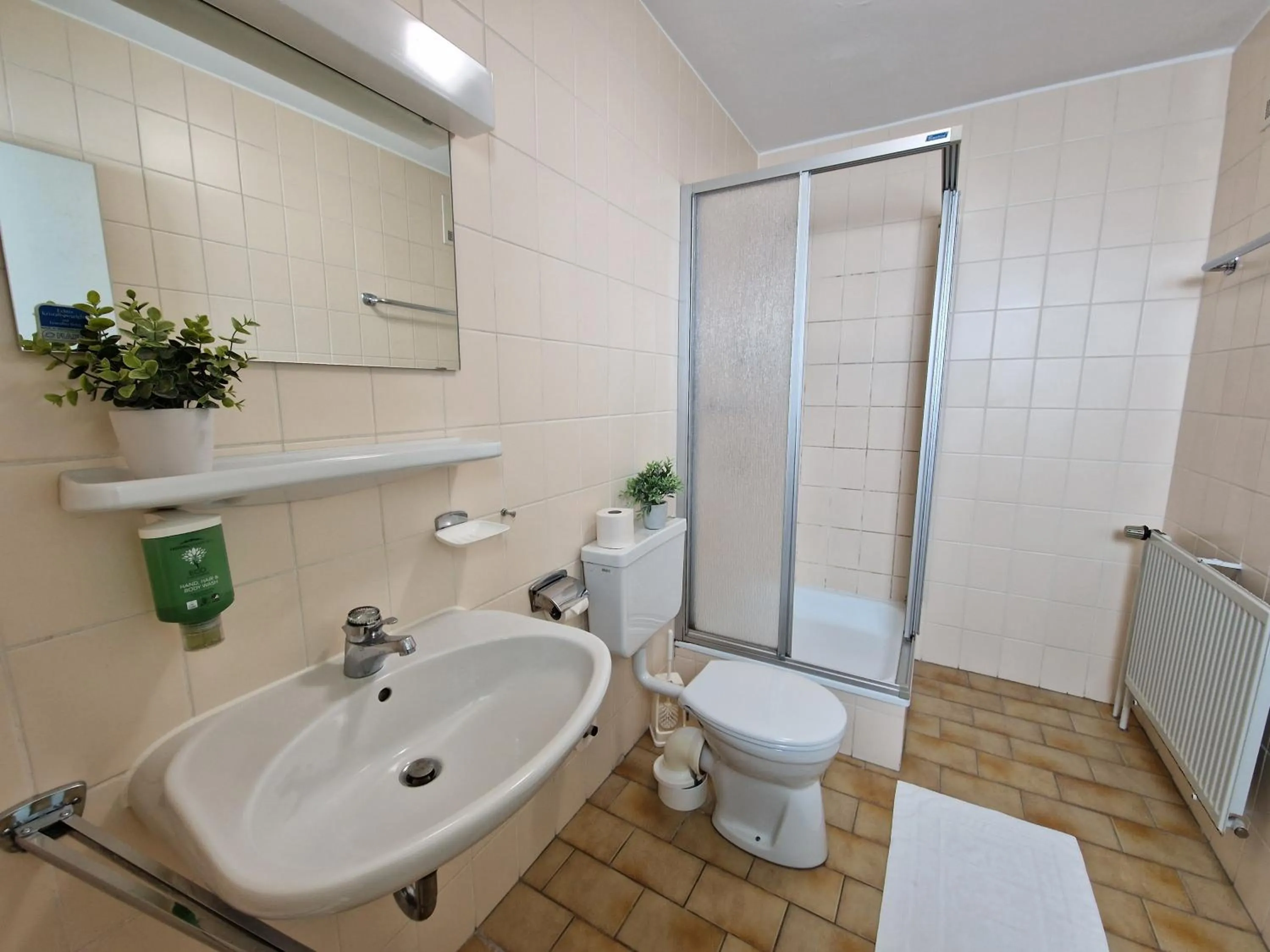 Shower in Adventure Campus