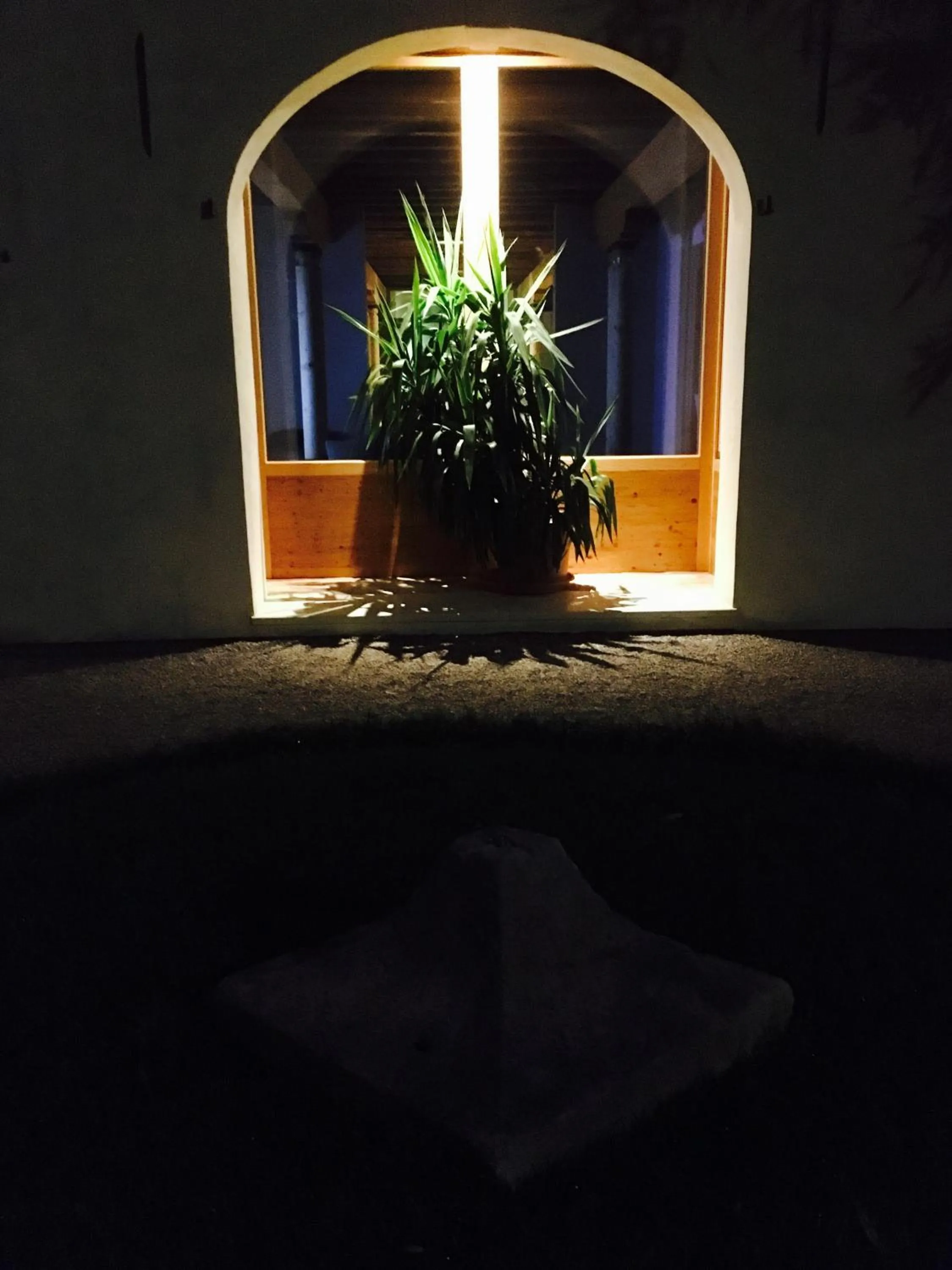 Decorative detail in La Barchessa