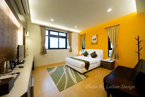 Bed in Ai Wan Jia B&B