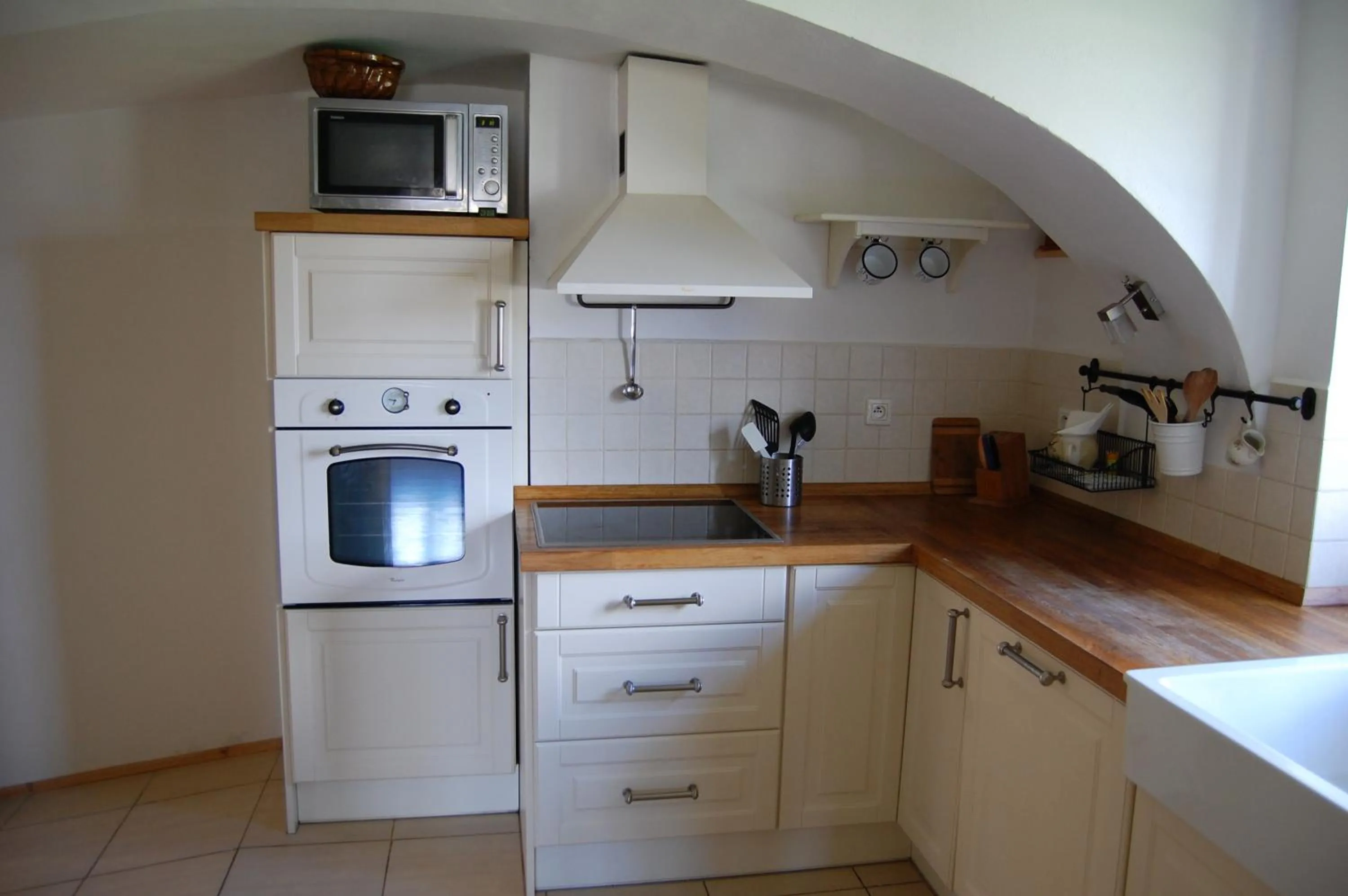 Kitchen or kitchenette in Farma U Nýdrlů