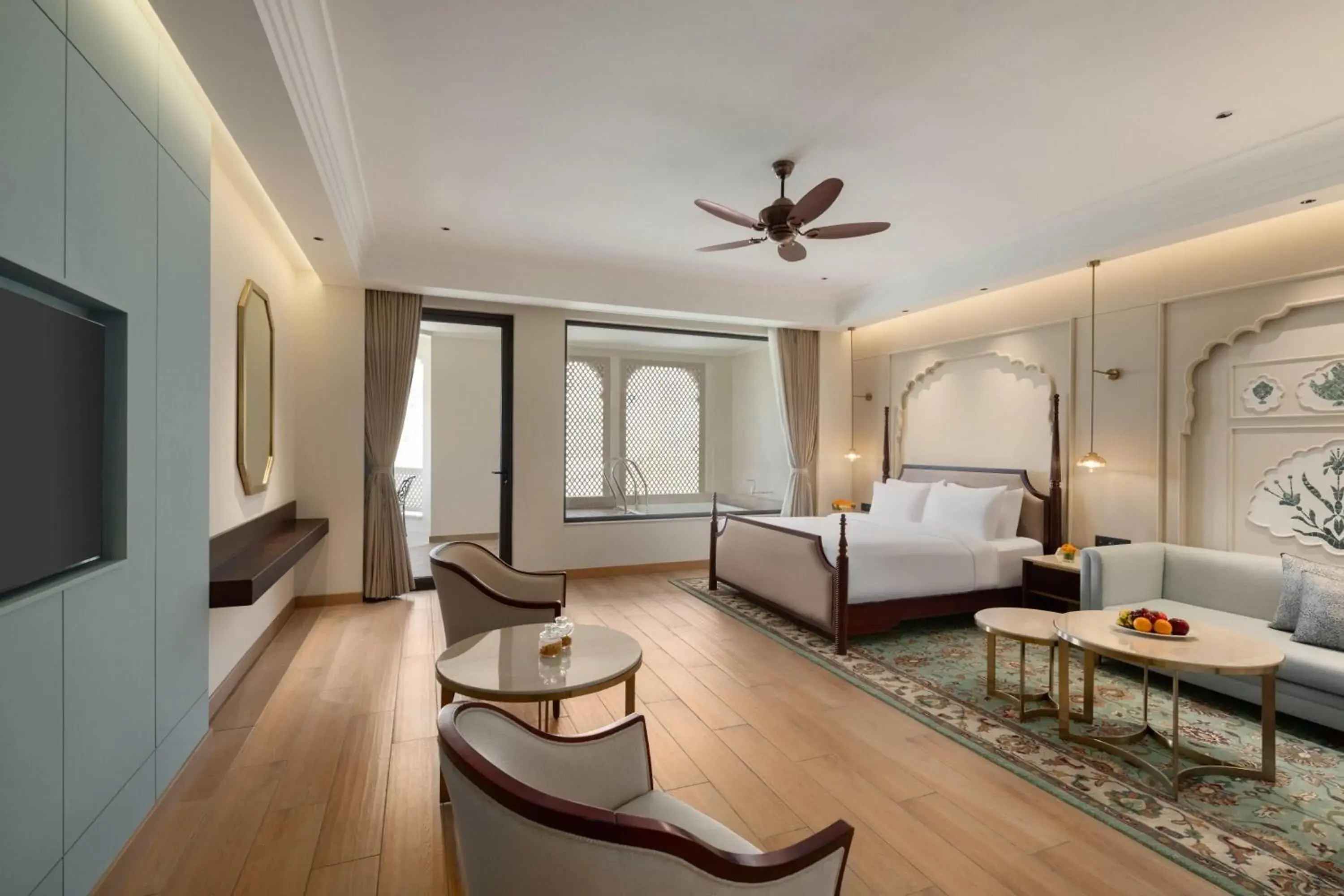 Jharokha King Suite in Wyndham Garden Udaipur Bhuwana Jharokha King Suite in Wyndham Garden Udaipur Bhuwana