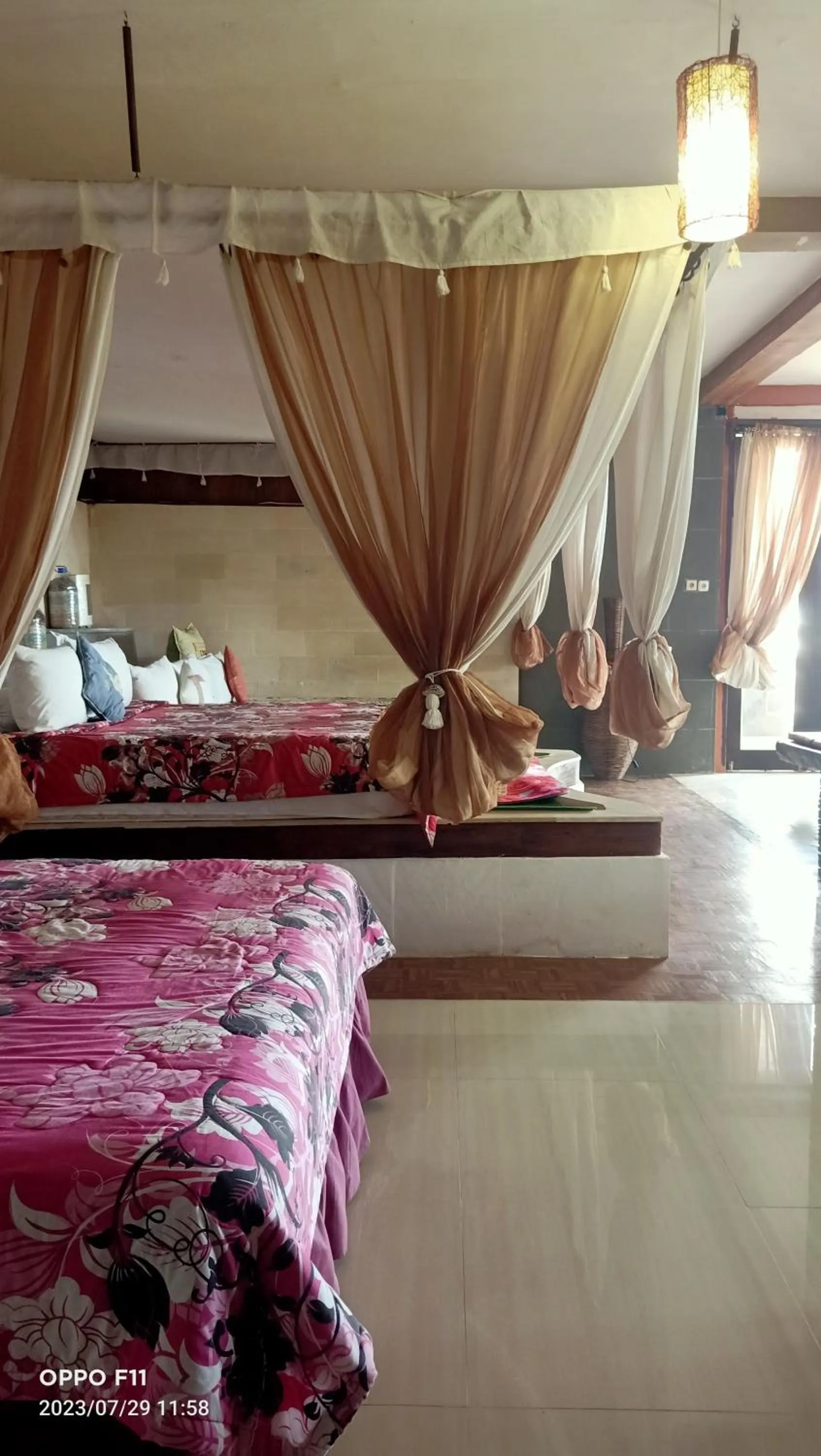 Bed in Rara Villas Lombok