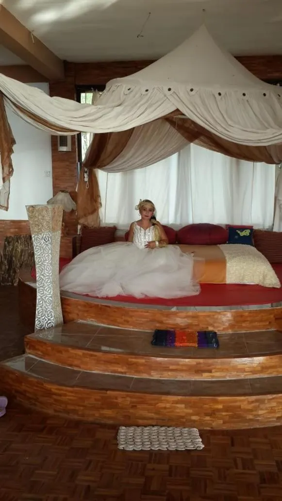 Bed in Rara Villas Lombok