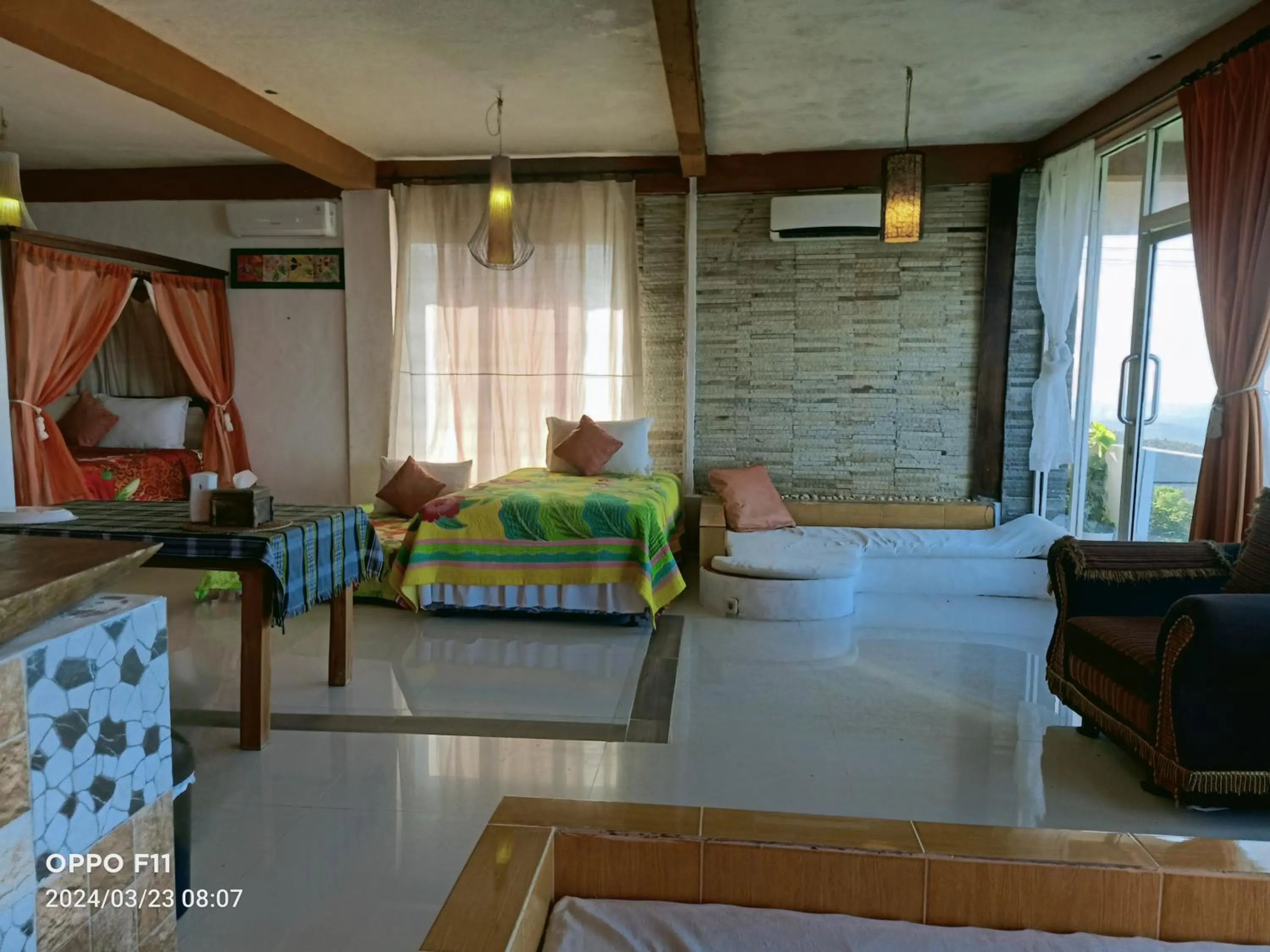 Bed in Rara Villas Lombok