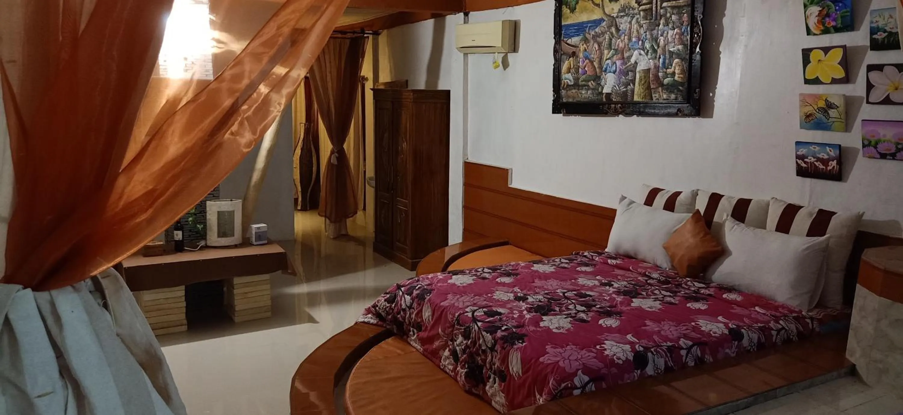 Bed in Rara Villas Lombok