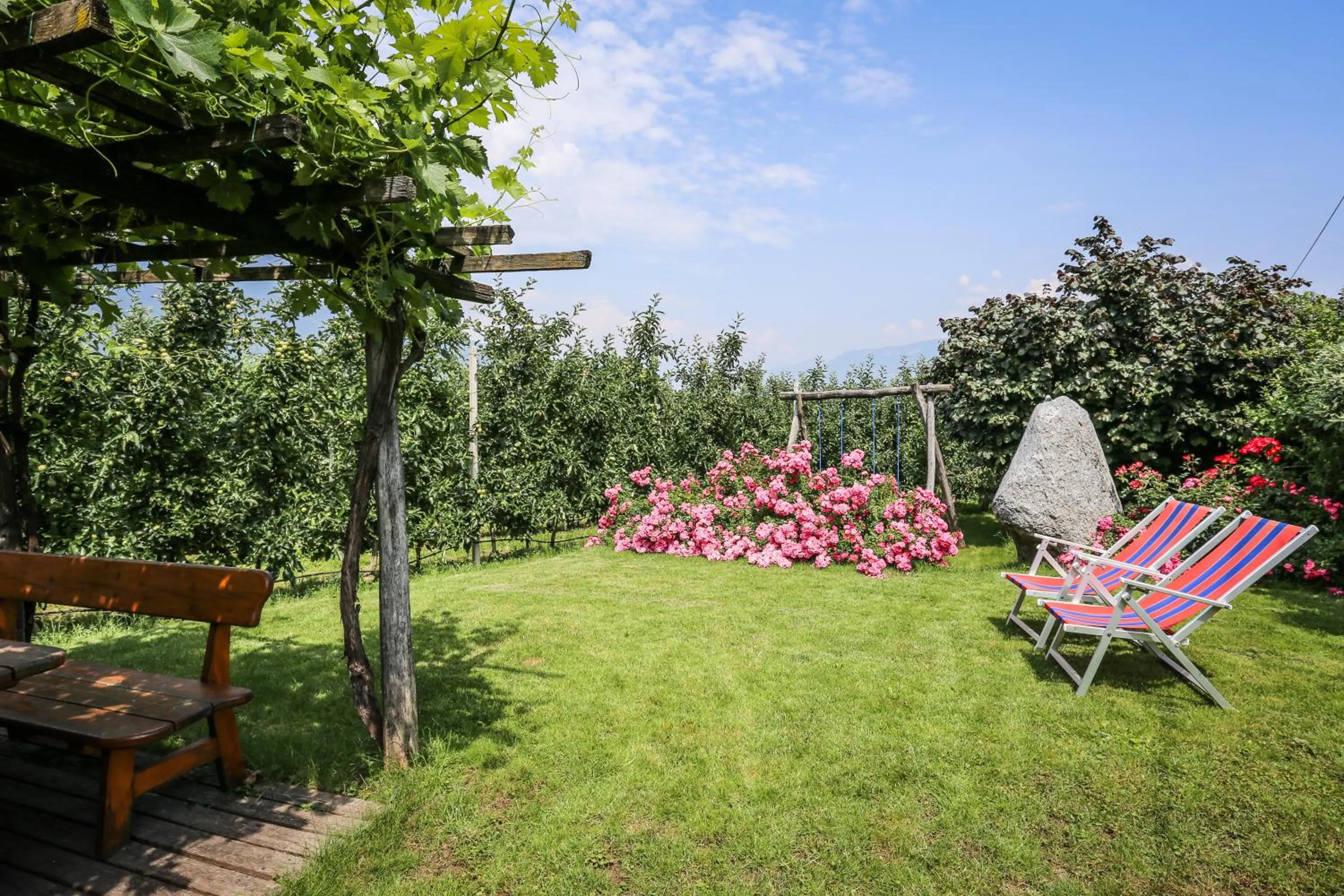 Garden in Appartements Weisshauserhof