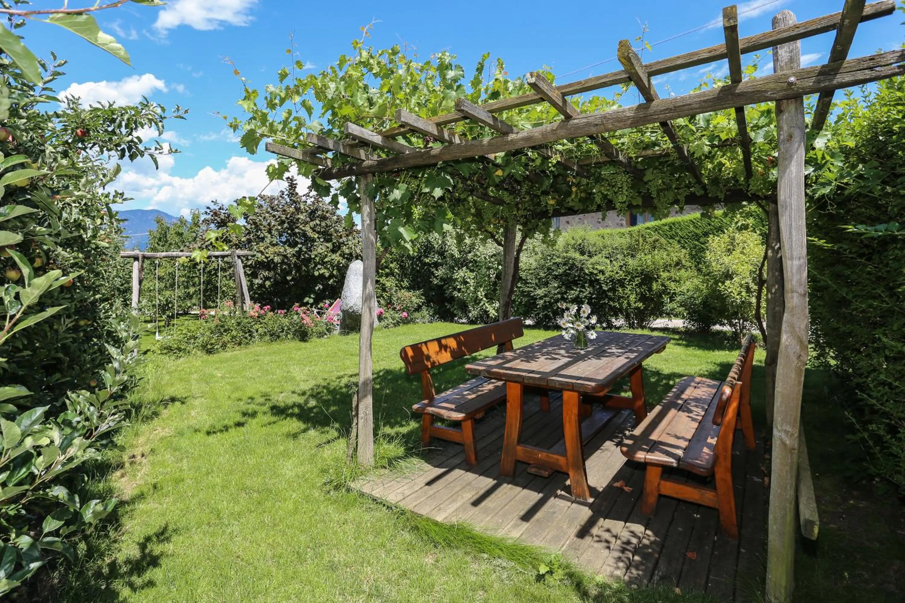 BBQ facilities in Appartements Weisshauserhof