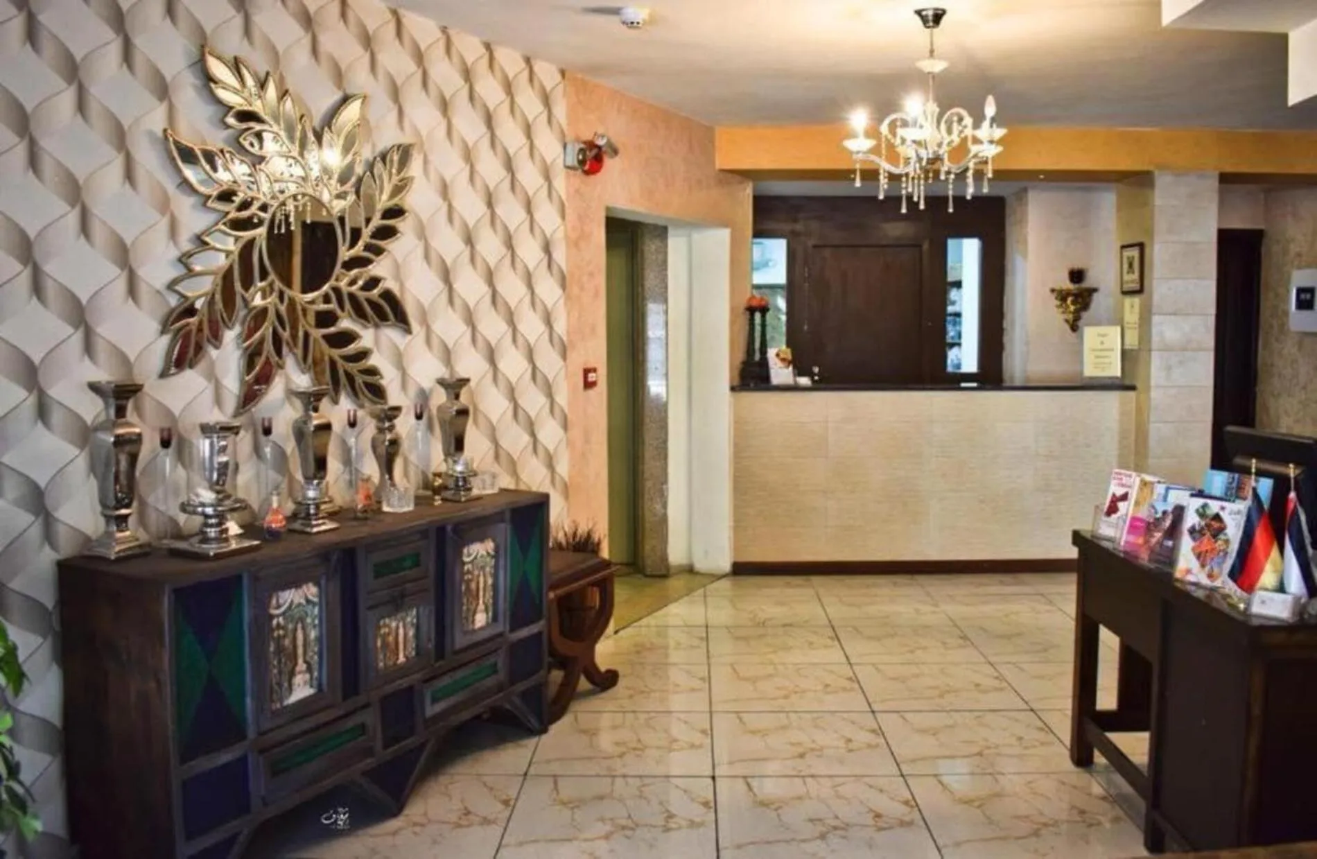 Lobby or reception in Rafi Hotel